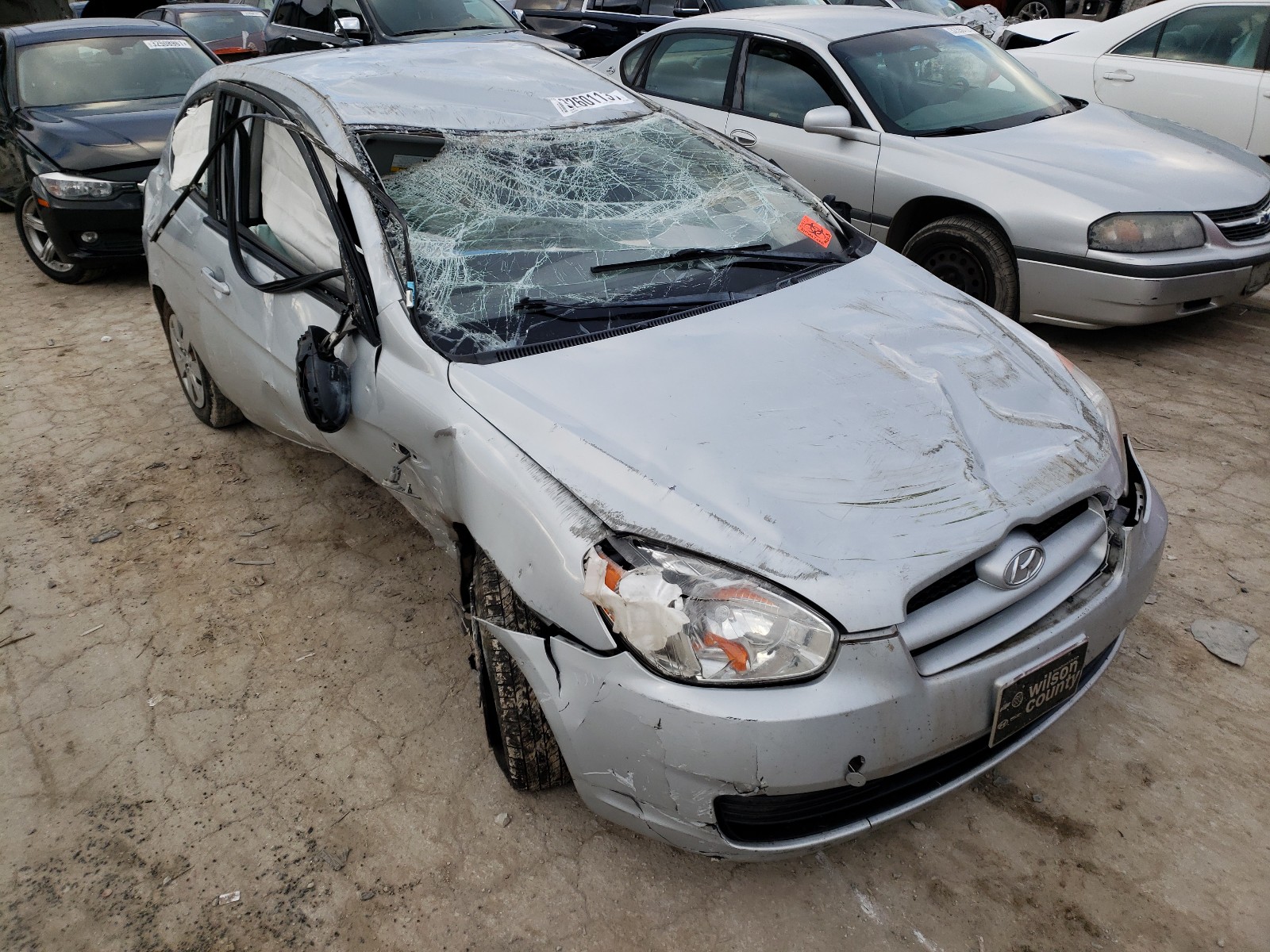 HYUNDAI ACCENT GL 2011 kmhcm3ac8bu202040