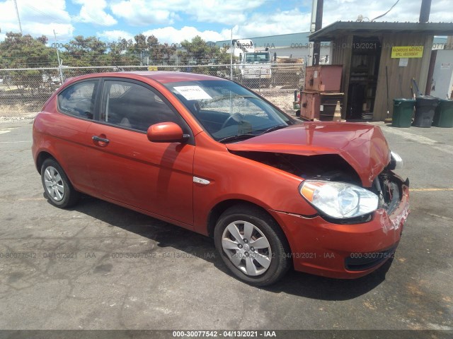 HYUNDAI ACCENT 2010 kmhcm3acxau180170