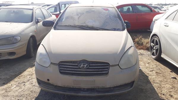 HYUNDAI ACCENT 2007 kmhcm41a27u165465