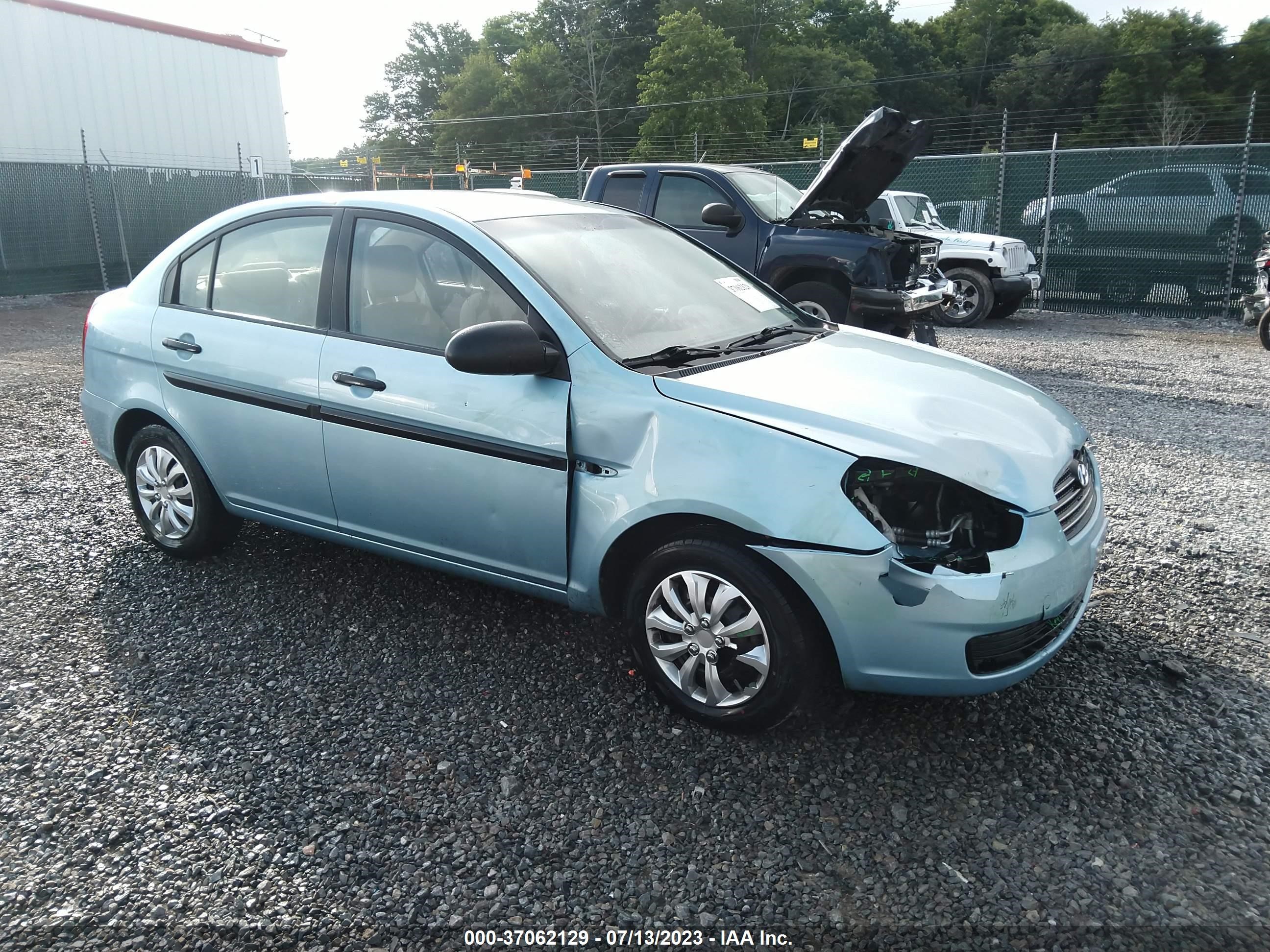 HYUNDAI ACCENT 2009 kmhcm46c59u299142