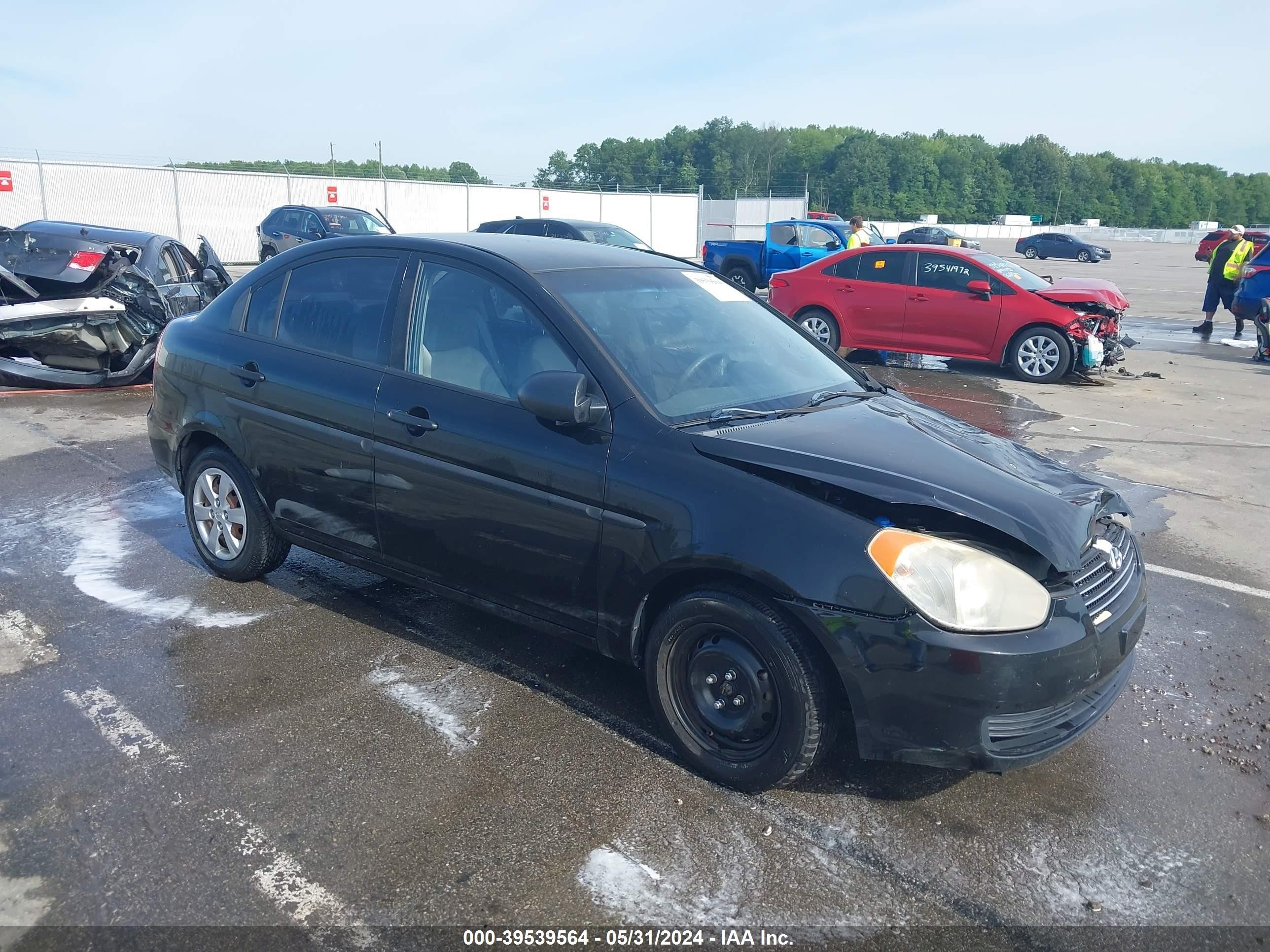 HYUNDAI ACCENT 2009 kmhcm46c69u291938