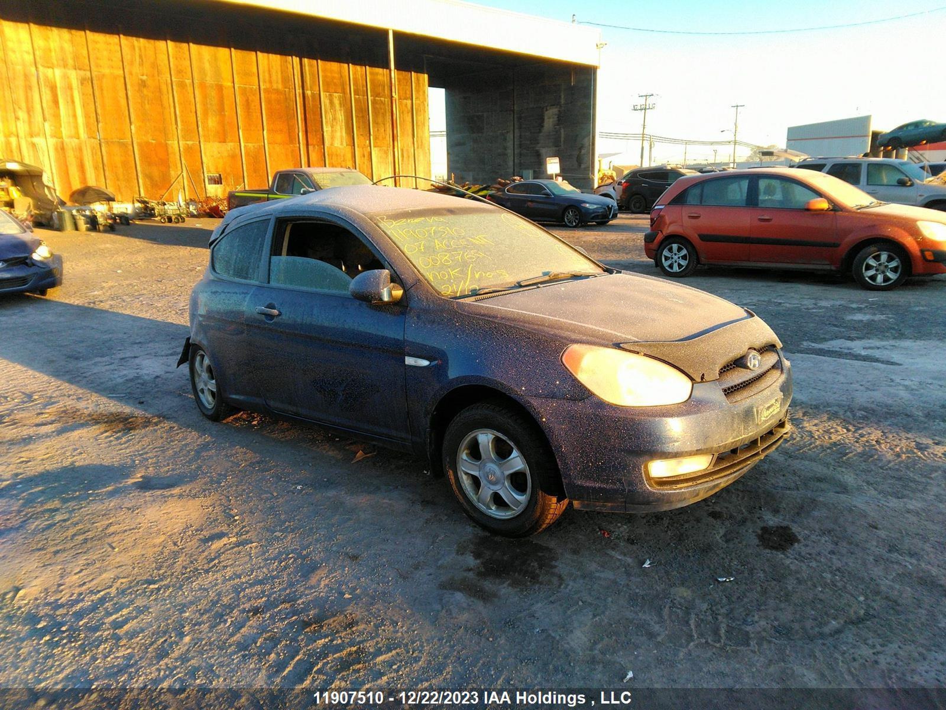 HYUNDAI ACCENT 2007 kmhcn35c17u008769