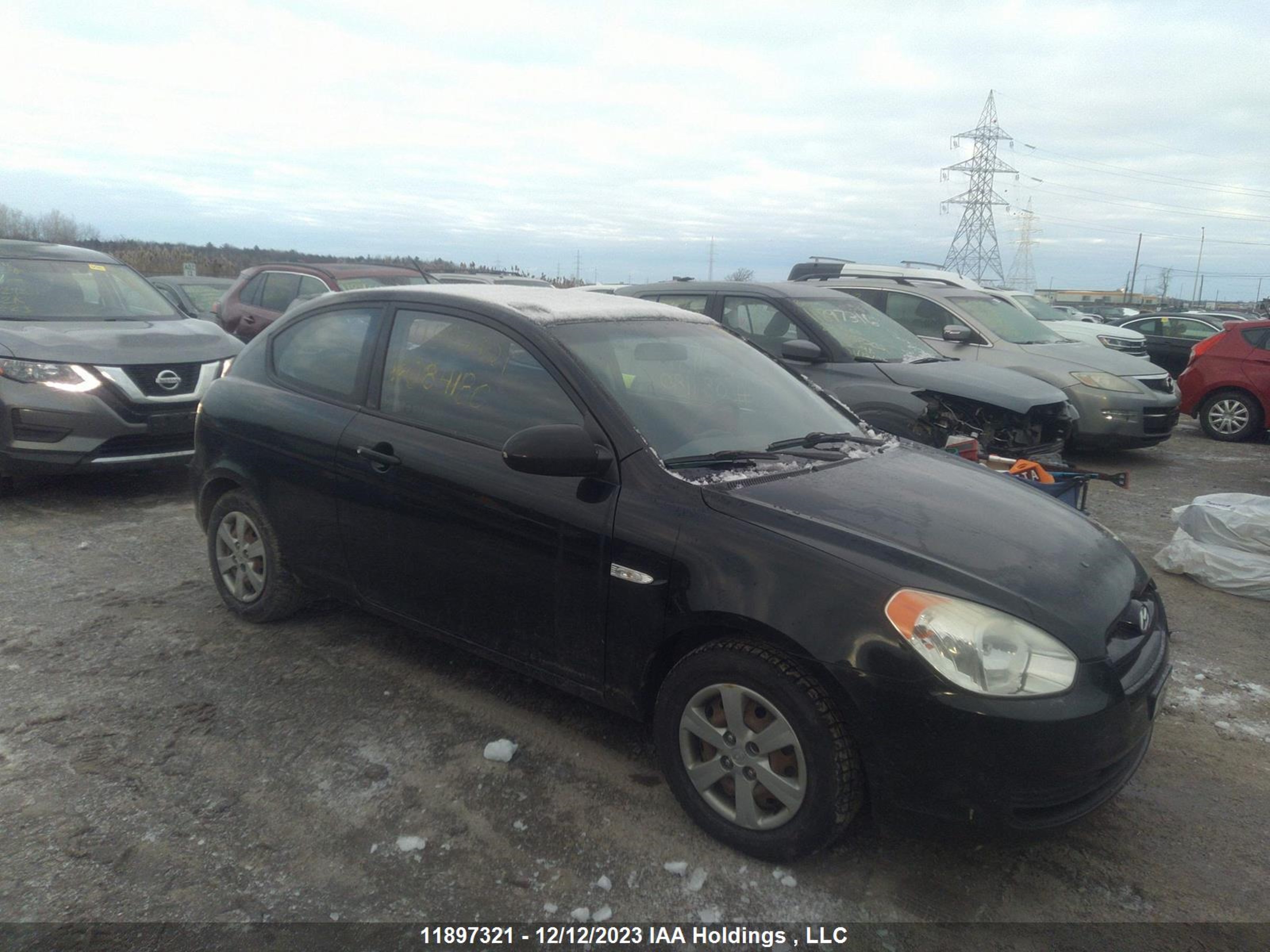 HYUNDAI ACCENT 2008 kmhcn35c28u084180