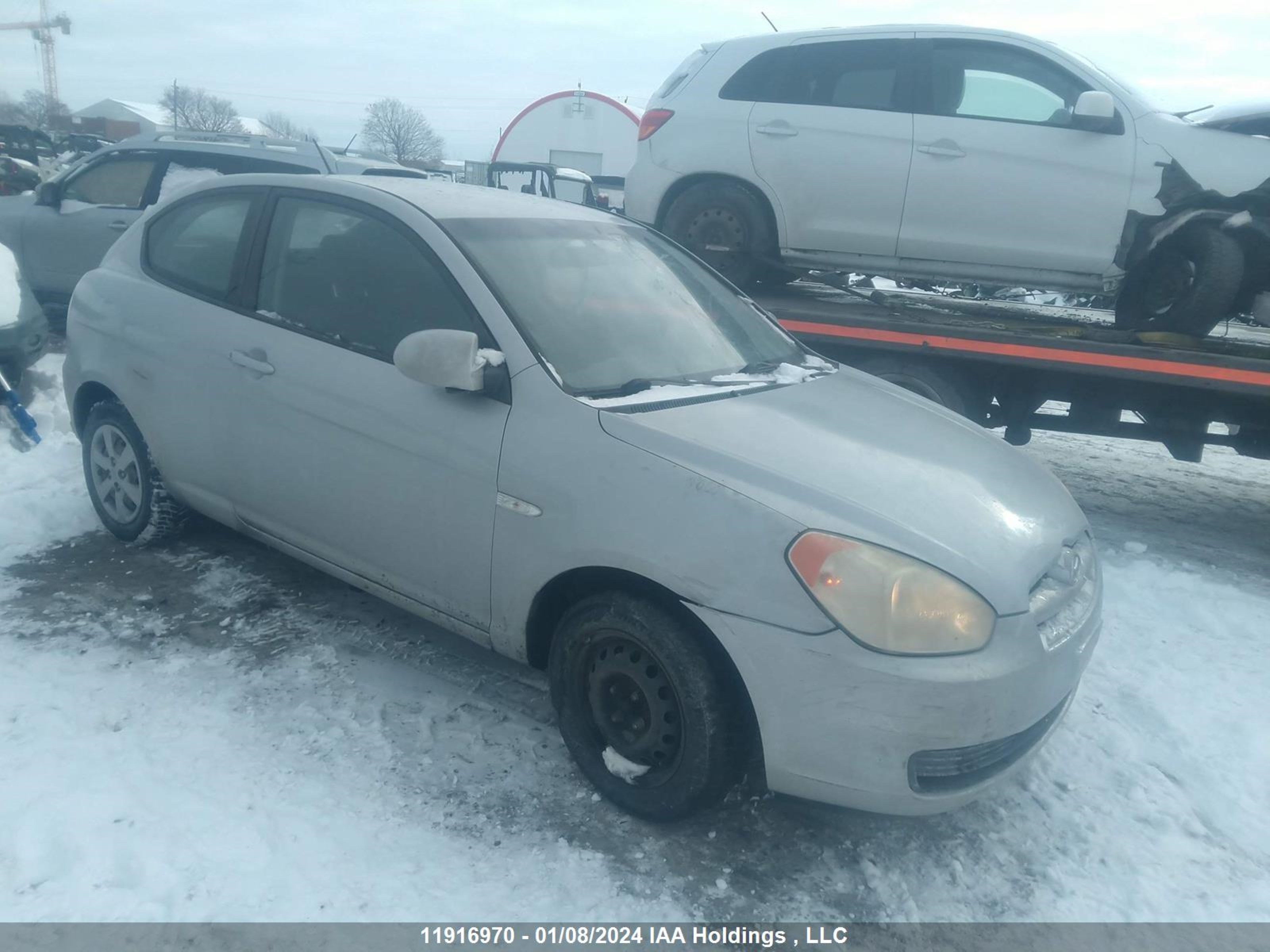 HYUNDAI ACCENT 2008 kmhcn35c58u079233