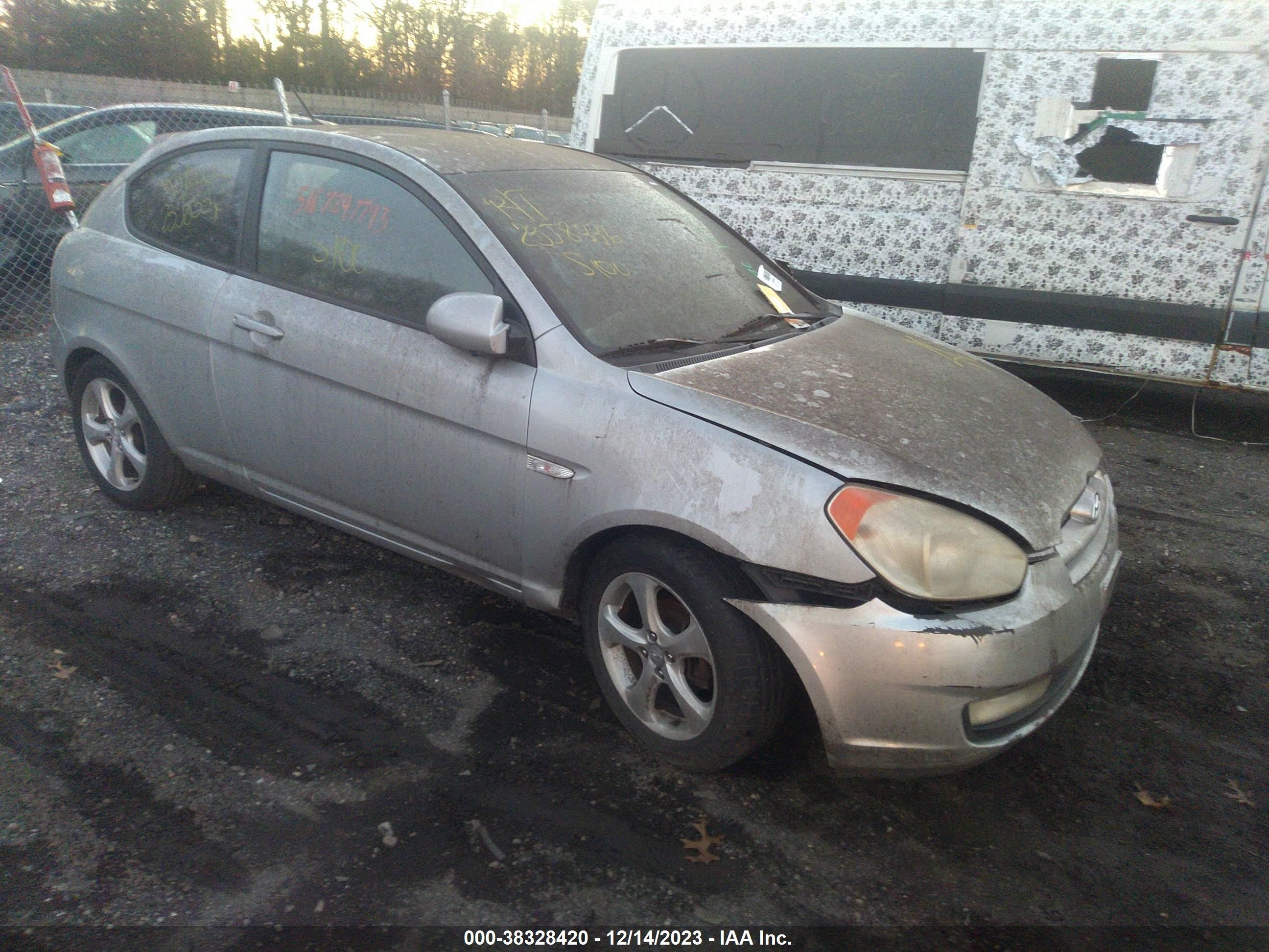 HYUNDAI ACCENT 2007 kmhcn36c57u034600