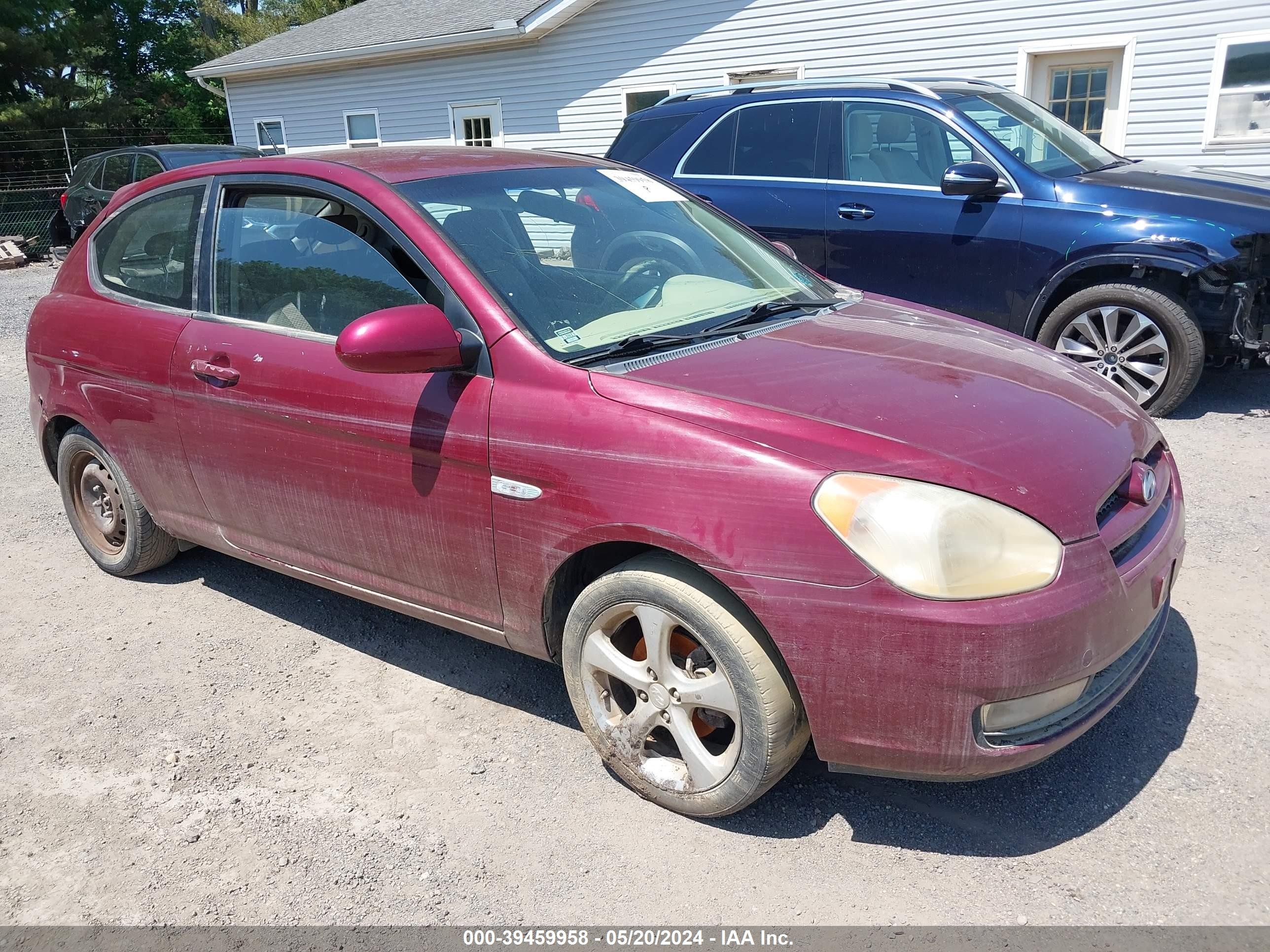 HYUNDAI ACCENT 2007 kmhcn36c67u048229