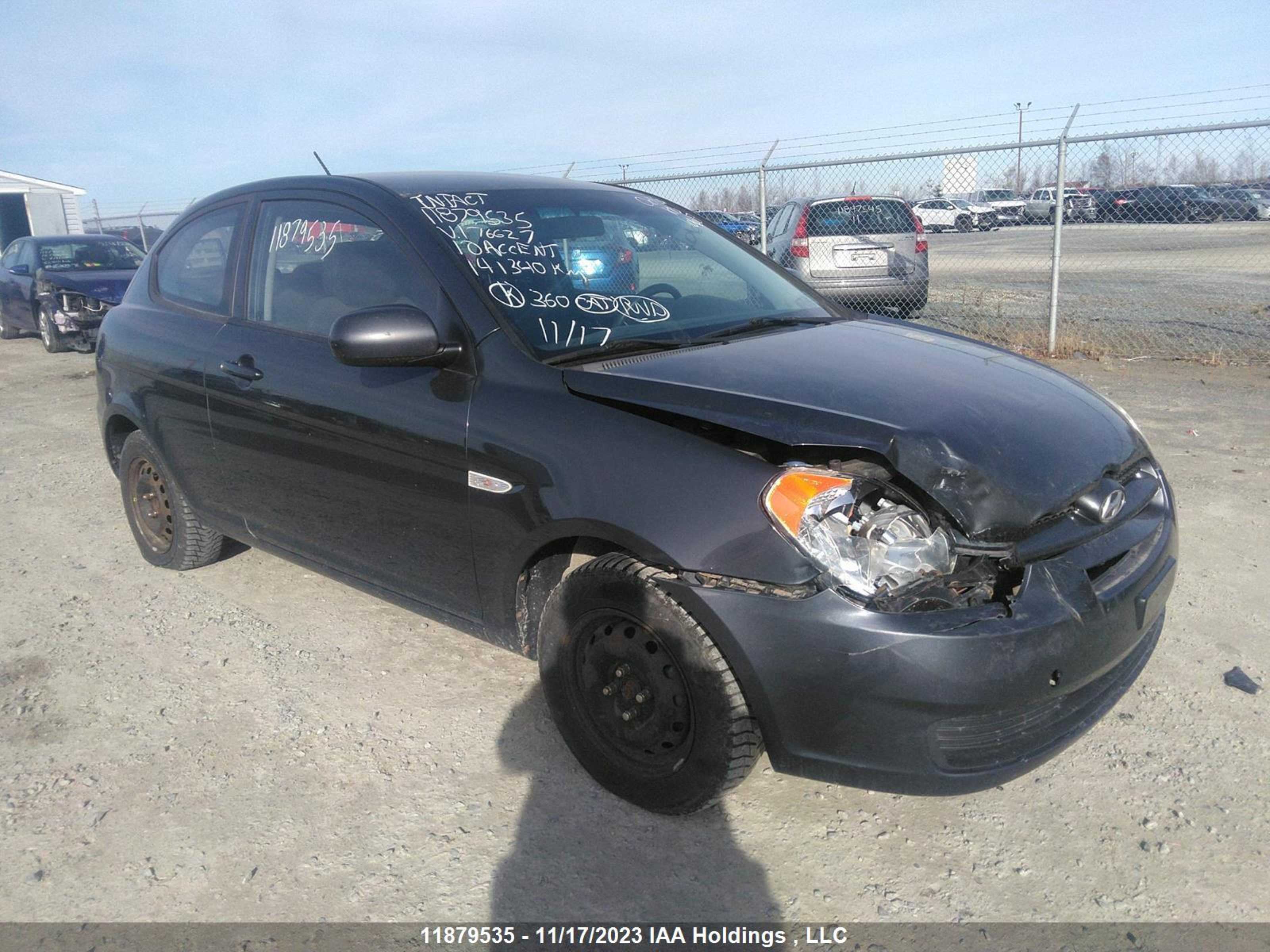 HYUNDAI ACCENT 2010 kmhcn3bc4au176627