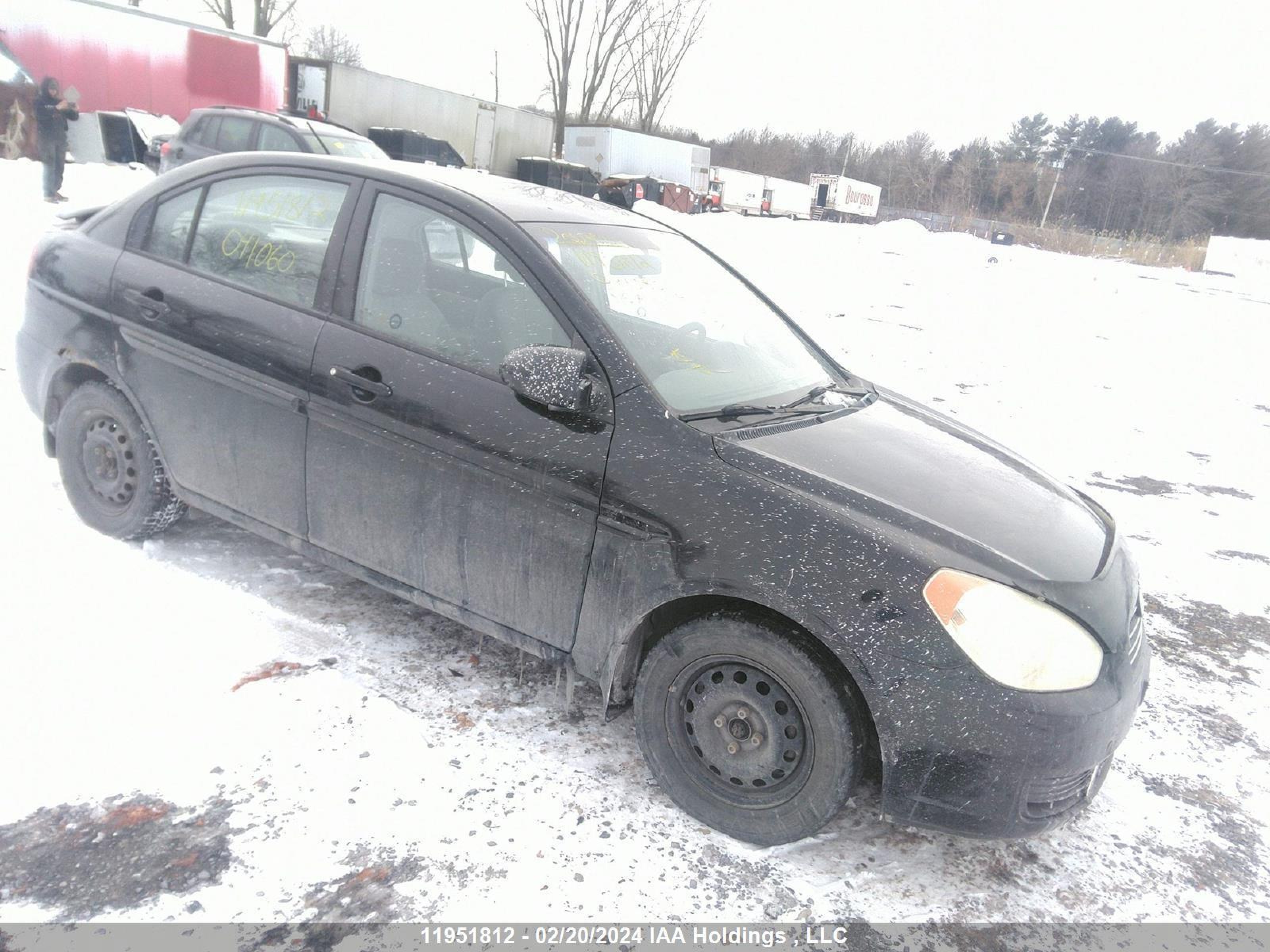 HYUNDAI ACCENT 2006 kmhcn45c46u041060