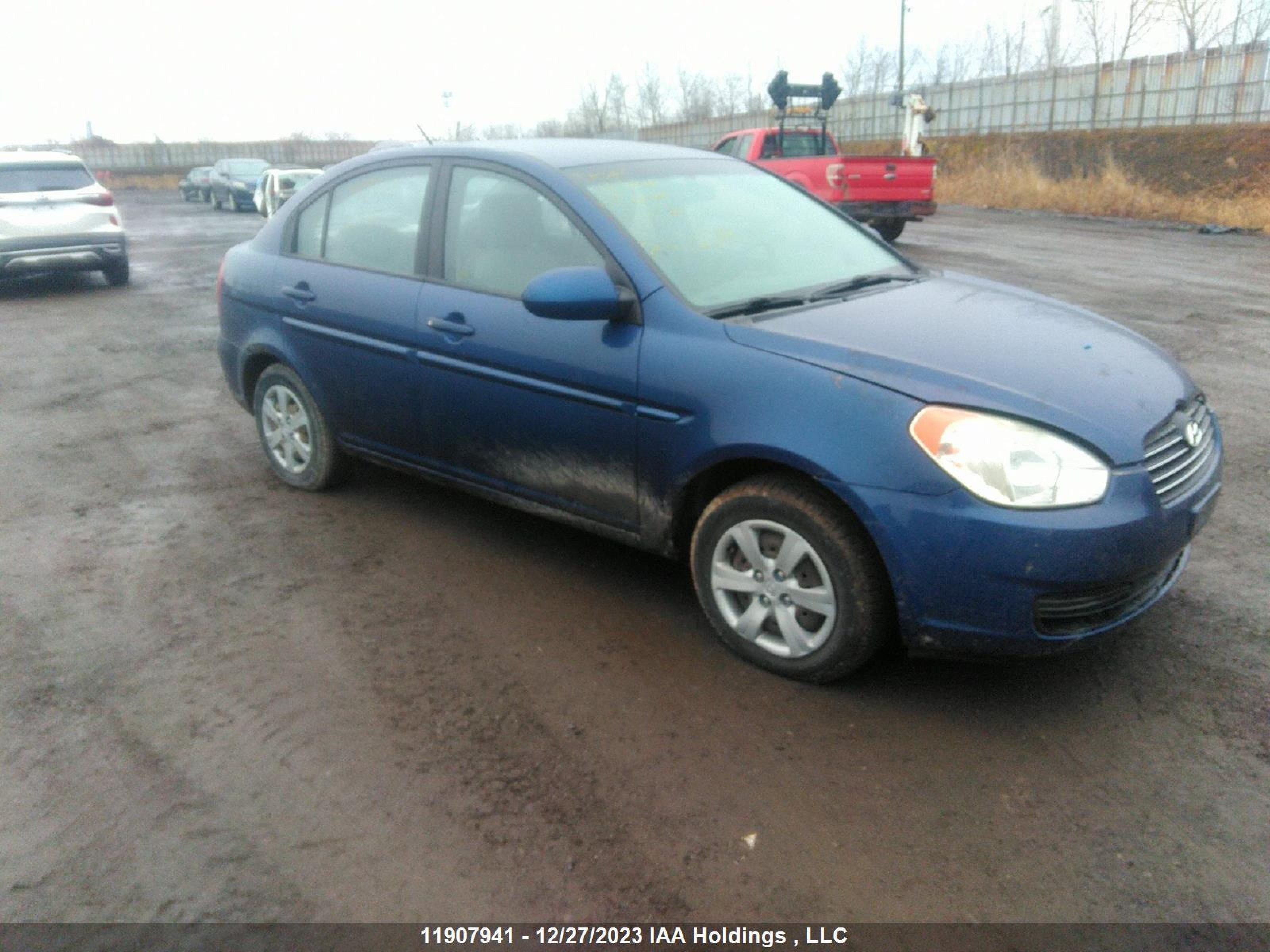 HYUNDAI ACCENT 2008 kmhcn45c48u221870