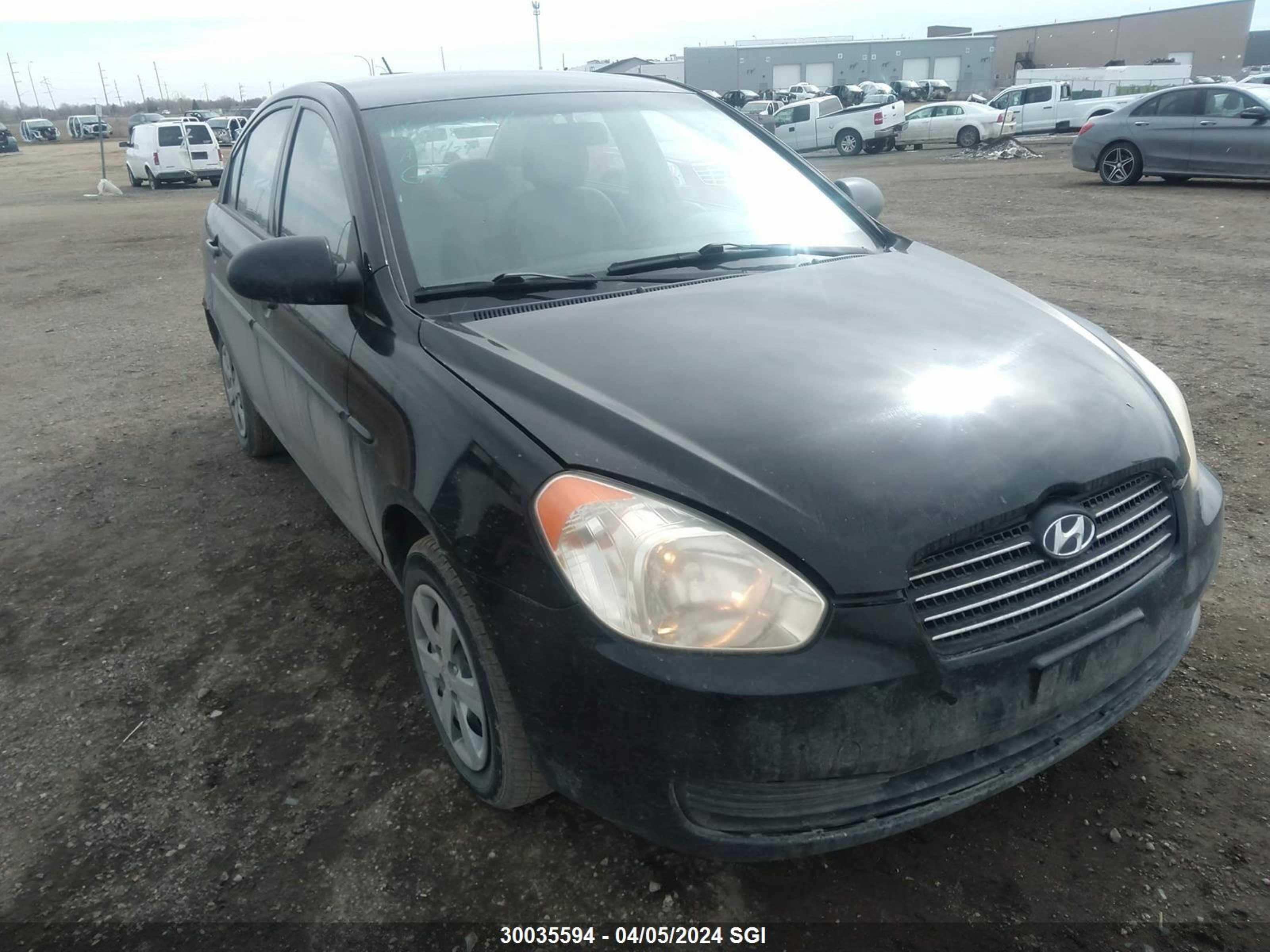 HYUNDAI ACCENT 2008 kmhcn45c58u167866