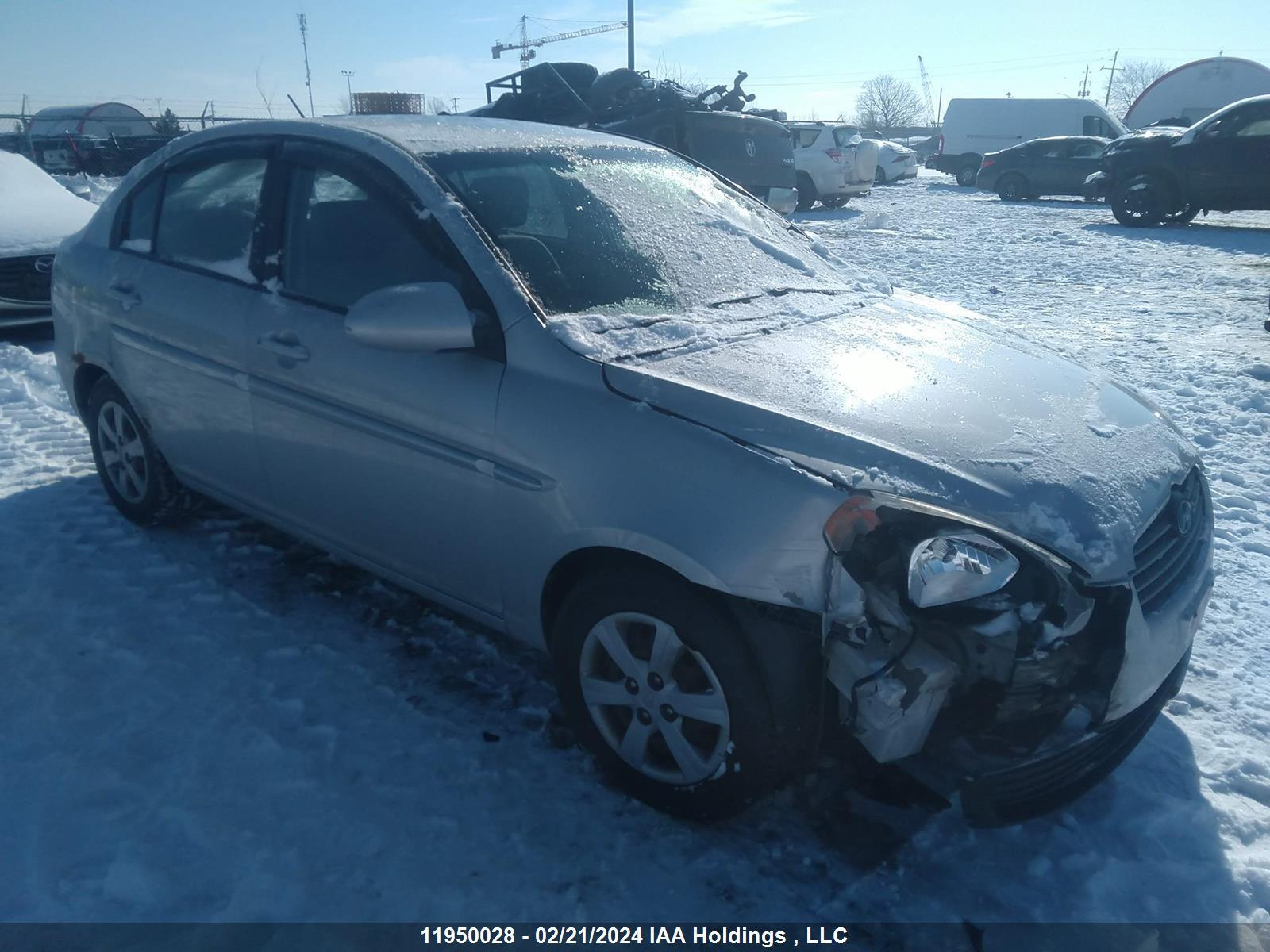 HYUNDAI ACCENT 2009 kmhcn45c89u307040