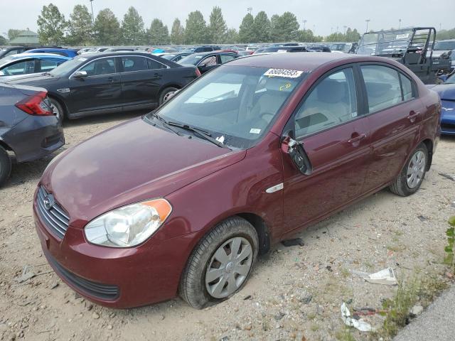 HYUNDAI ACCENT GLS 2007 kmhcn46c07u097688