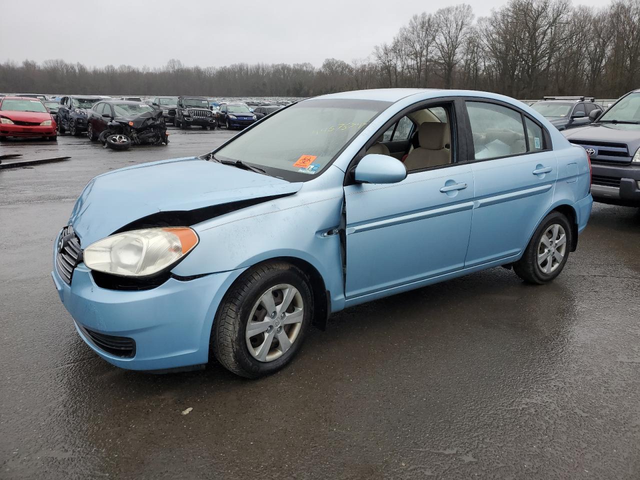 HYUNDAI ACCENT 2008 kmhcn46c08u215174