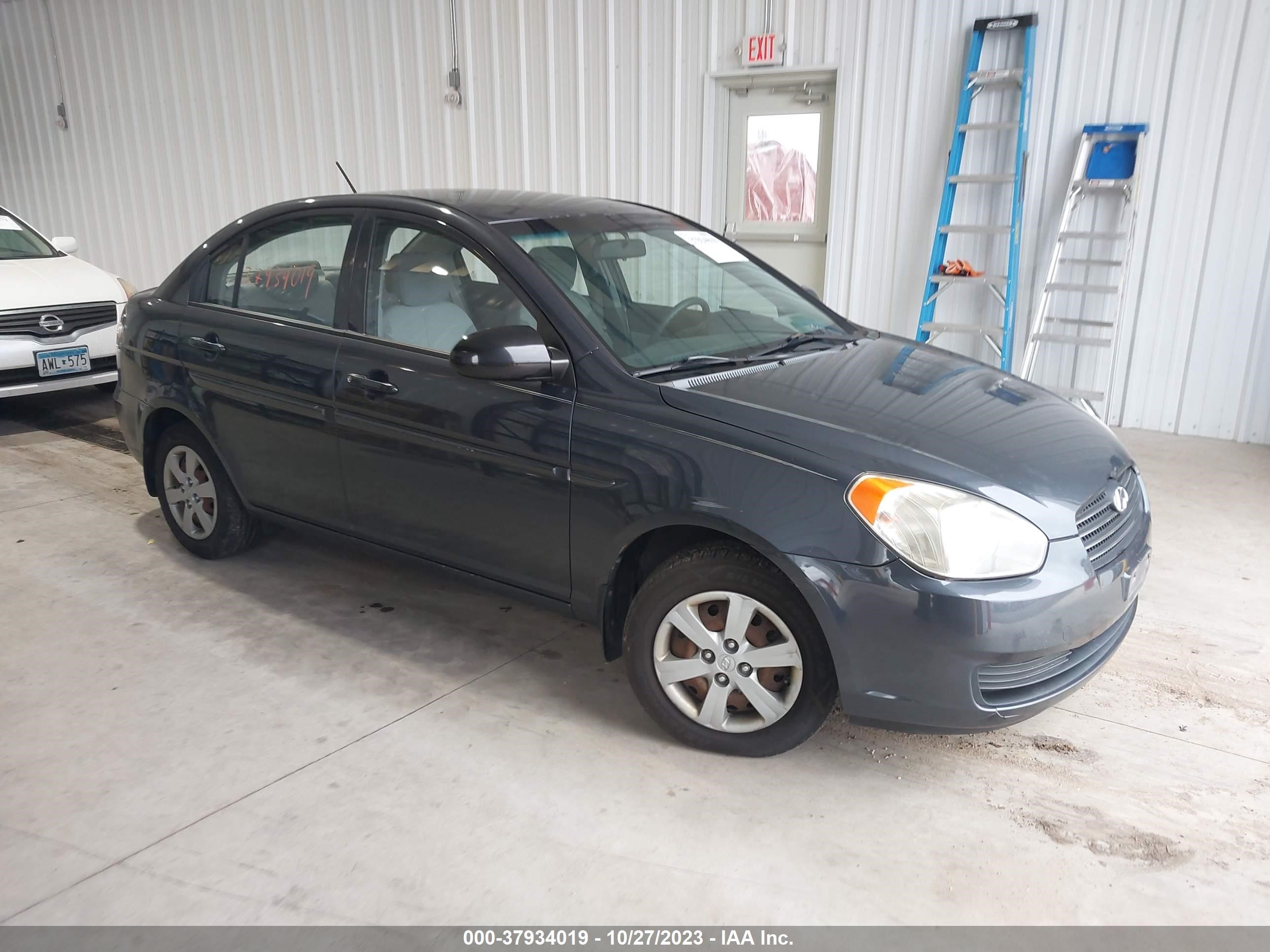 HYUNDAI ACCENT 2008 kmhcn46c08u248885