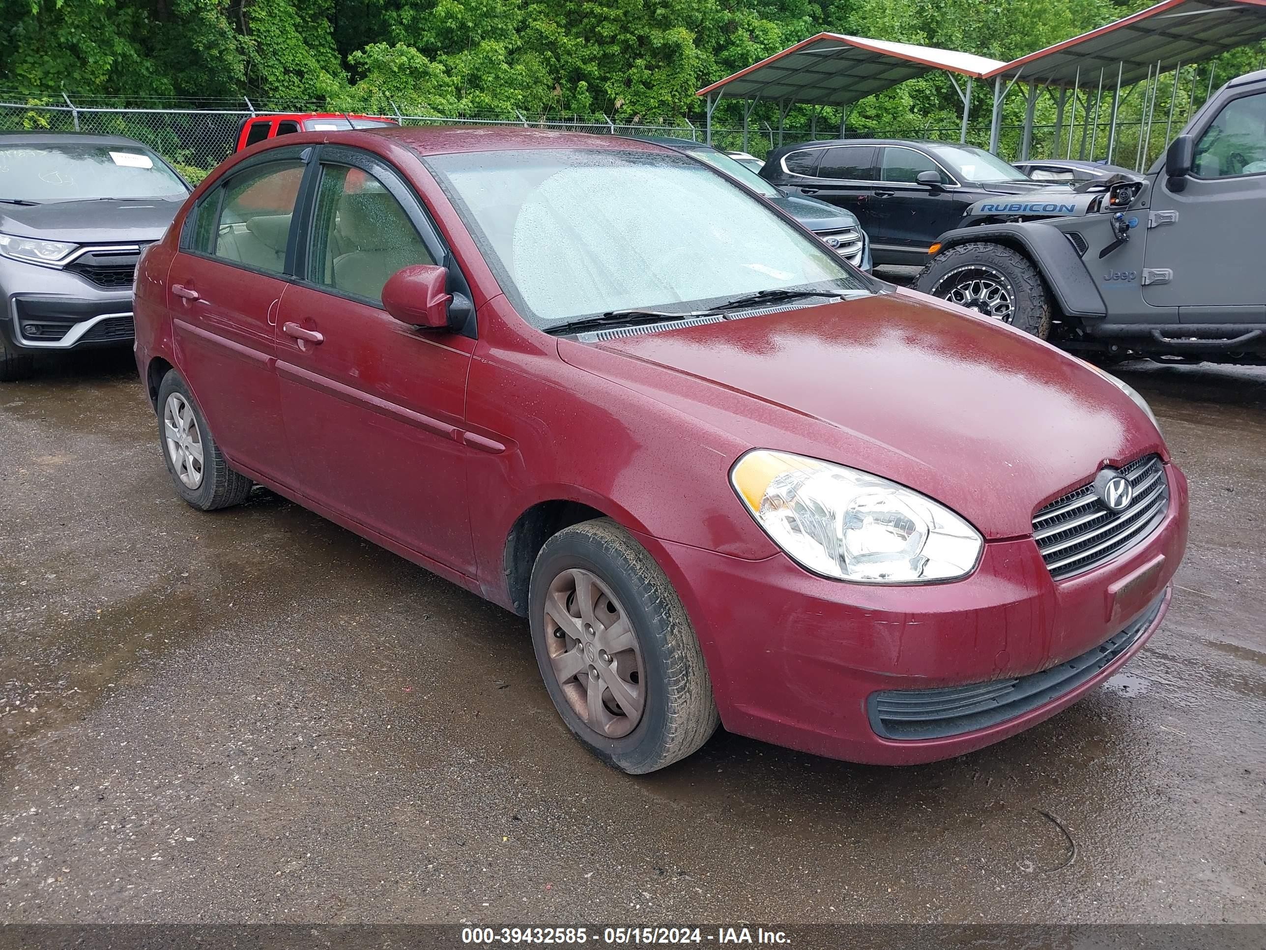 HYUNDAI ACCENT 2009 kmhcn46c09u373046