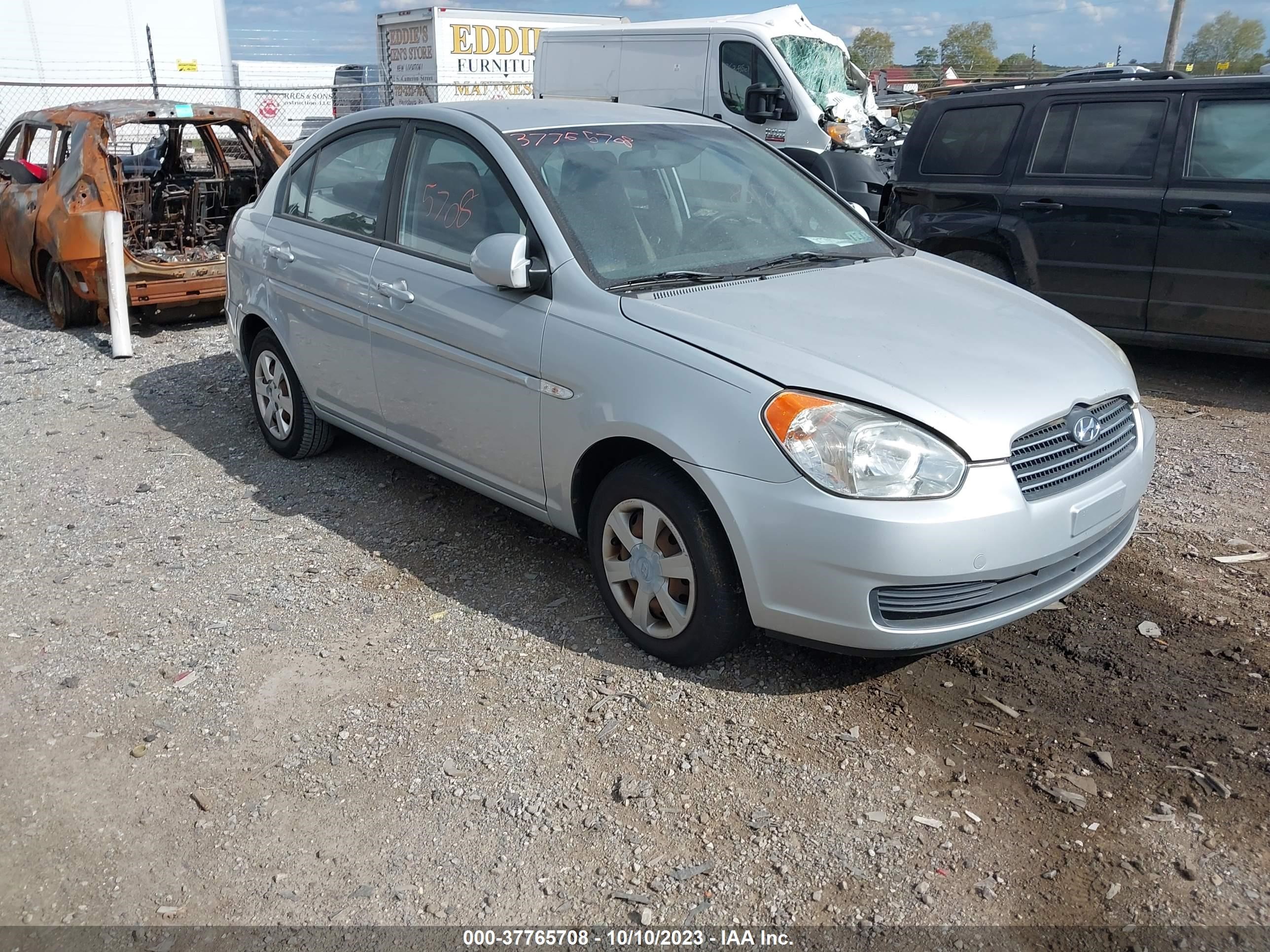 HYUNDAI ACCENT 2007 kmhcn46c17u159034