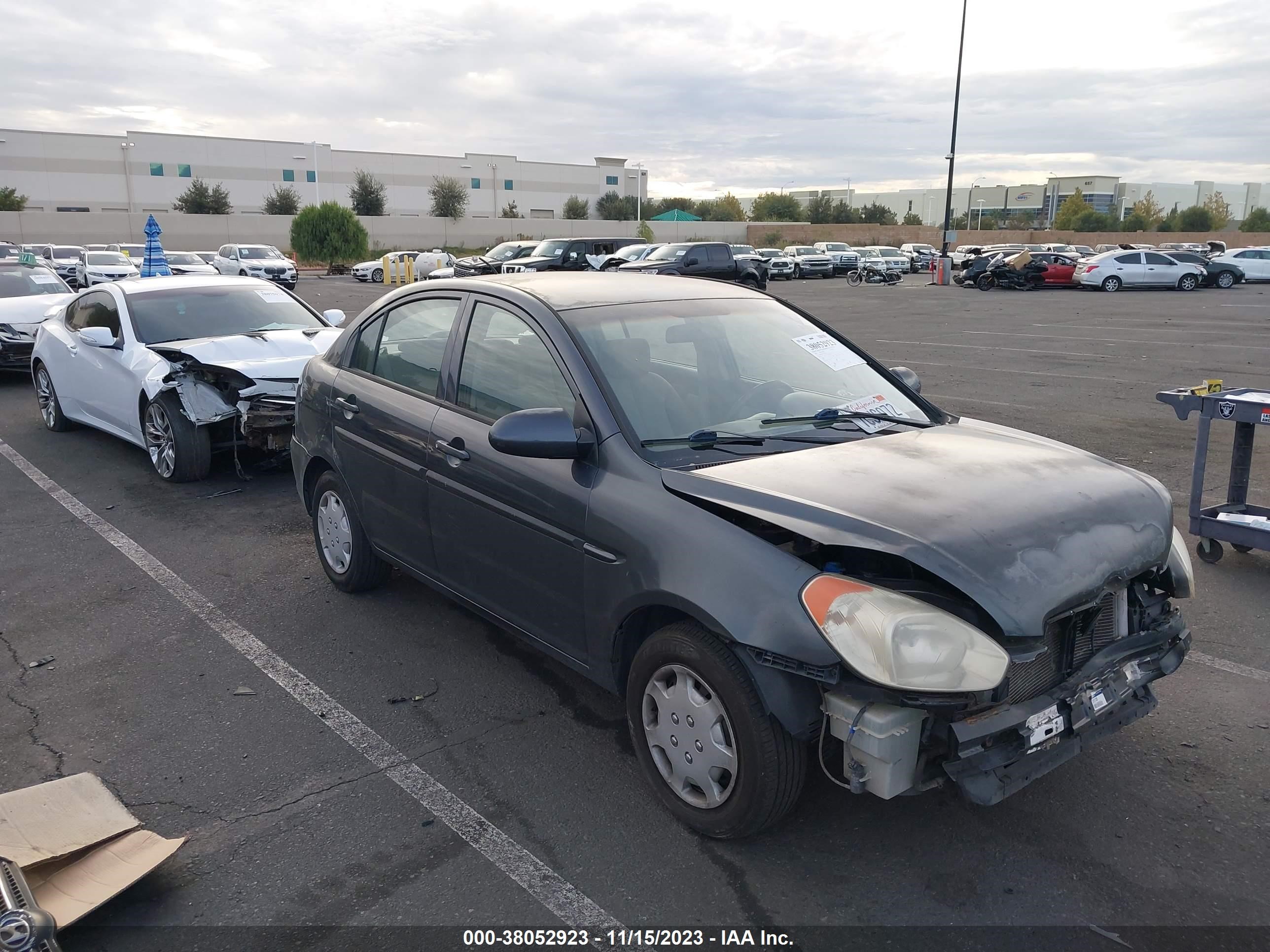 HYUNDAI ACCENT 2009 kmhcn46c19u384315