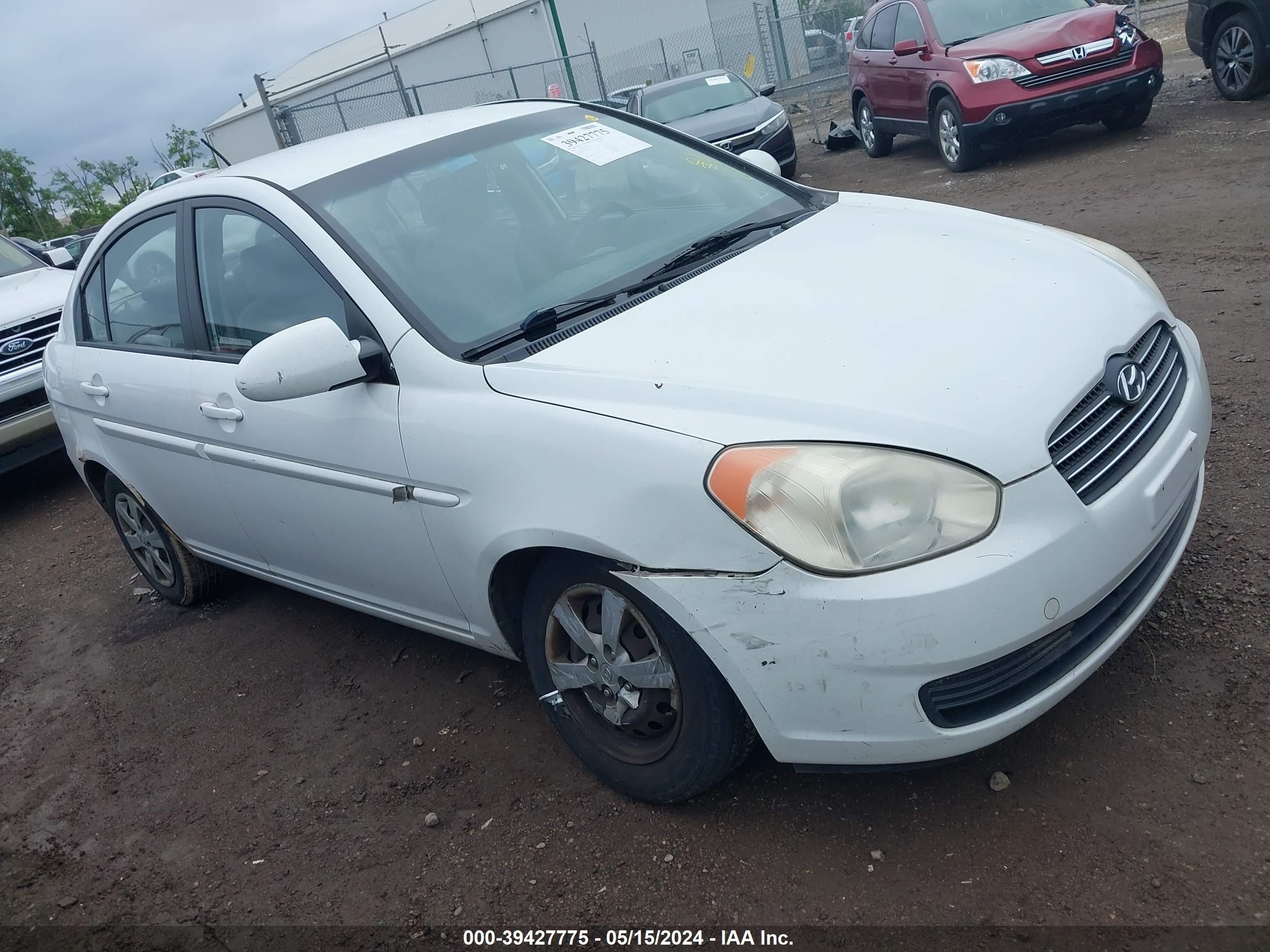 HYUNDAI ACCENT 2008 kmhcn46c28u230419