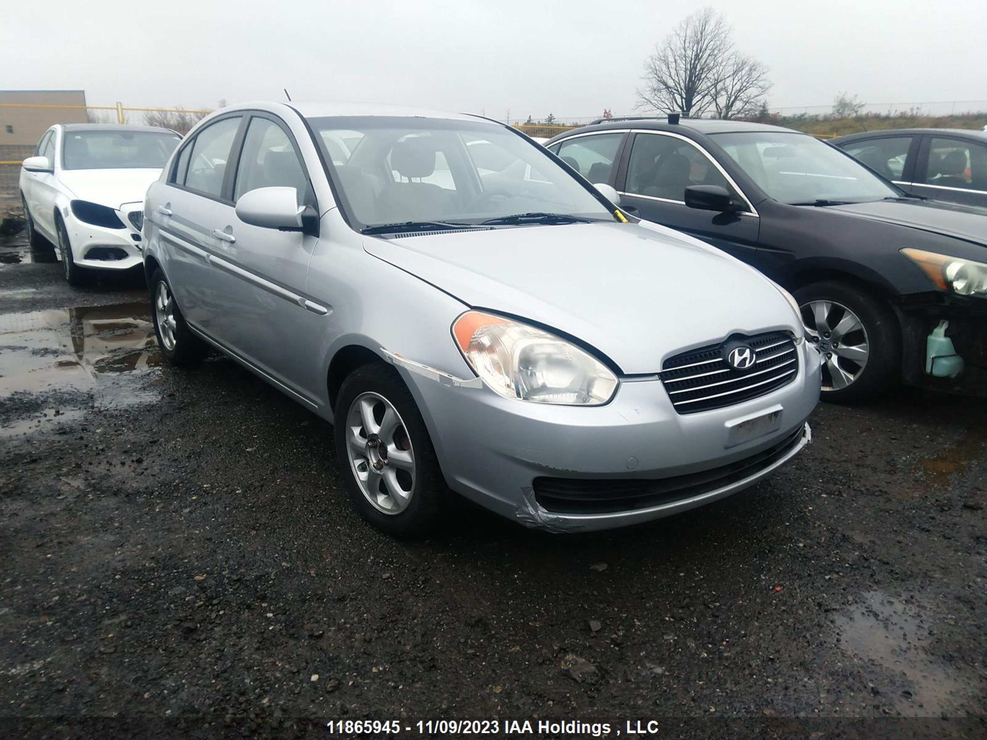 HYUNDAI ACCENT 2008 kmhcn46c28u233062