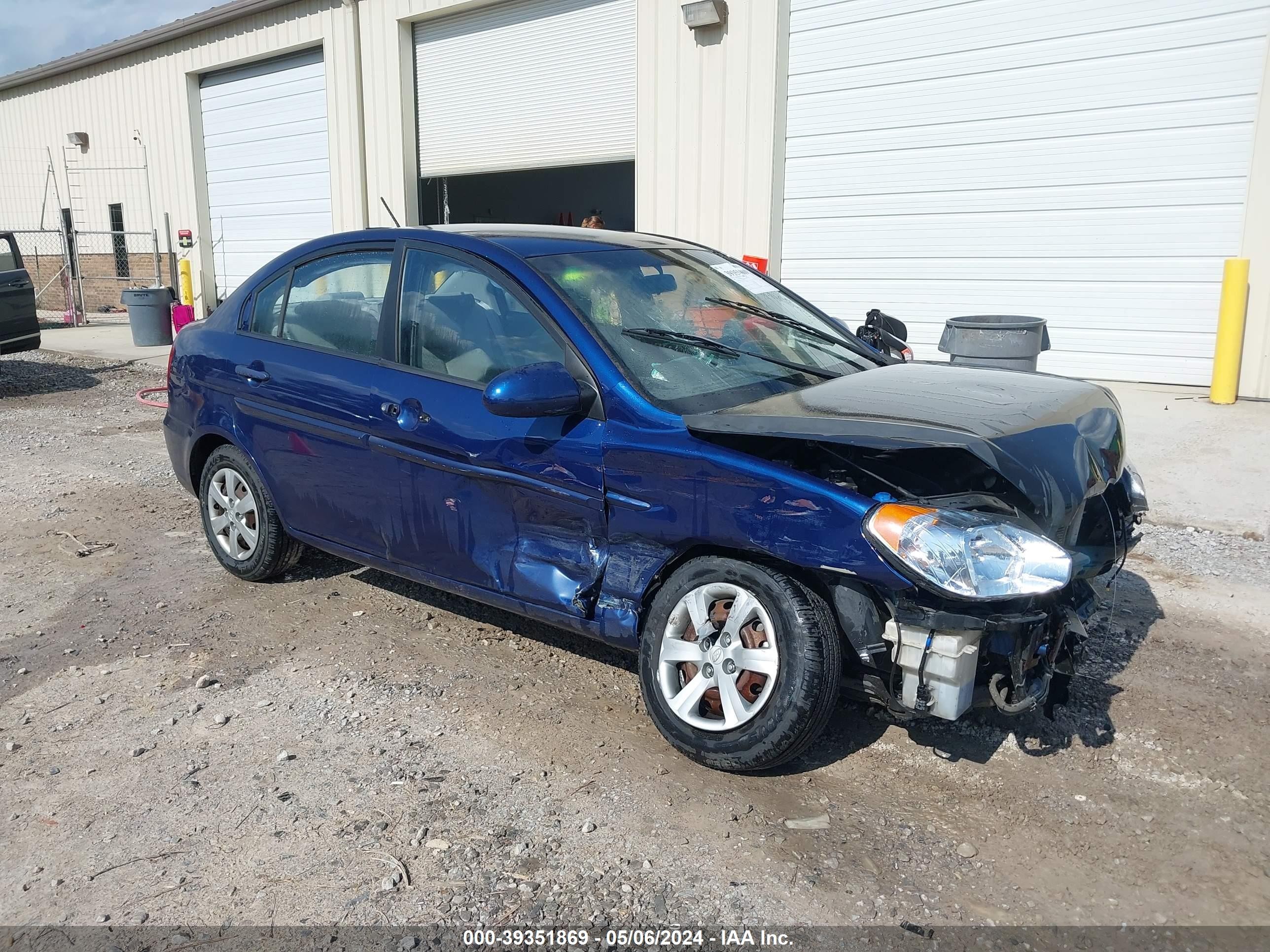 HYUNDAI ACCENT 2009 kmhcn46c29u288340