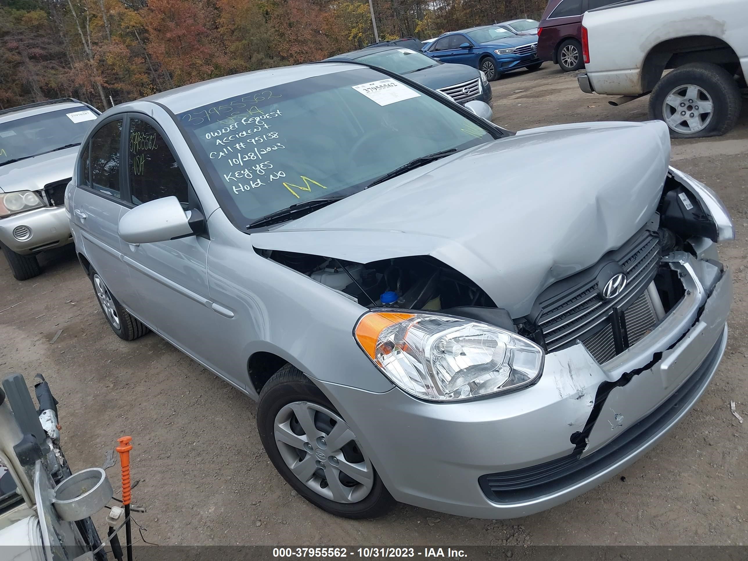 HYUNDAI ACCENT 2009 kmhcn46c29u300647