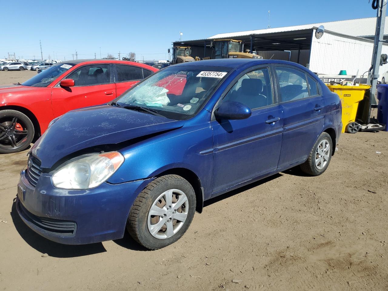 HYUNDAI ACCENT 2009 kmhcn46c39u283535