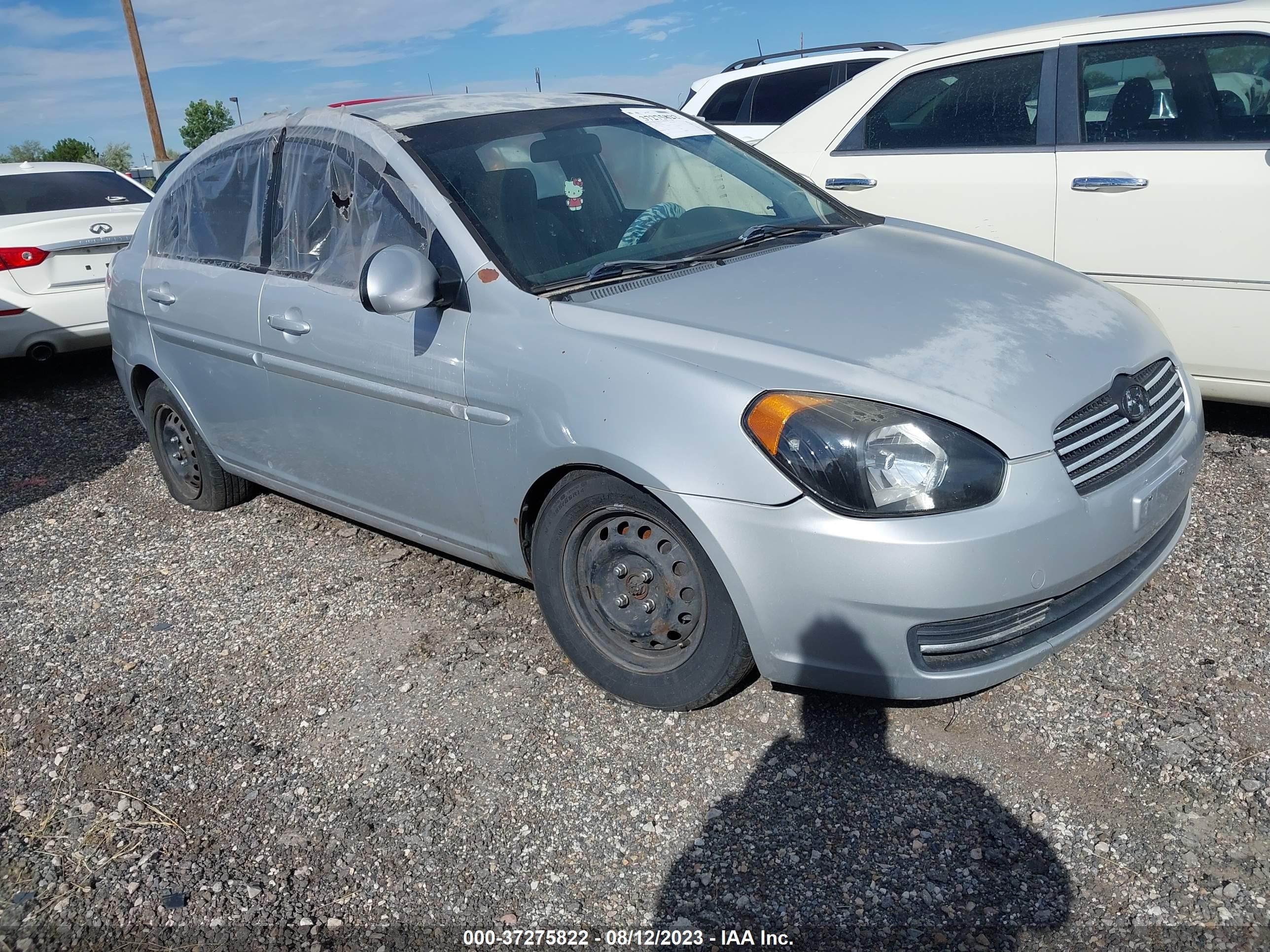 HYUNDAI ACCENT 2009 kmhcn46c39u295961