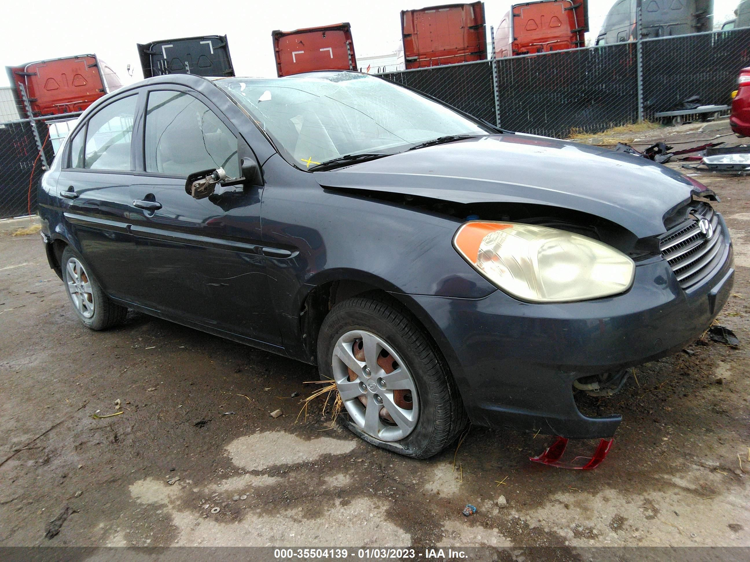 HYUNDAI ACCENT 2009 kmhcn46c39u298715