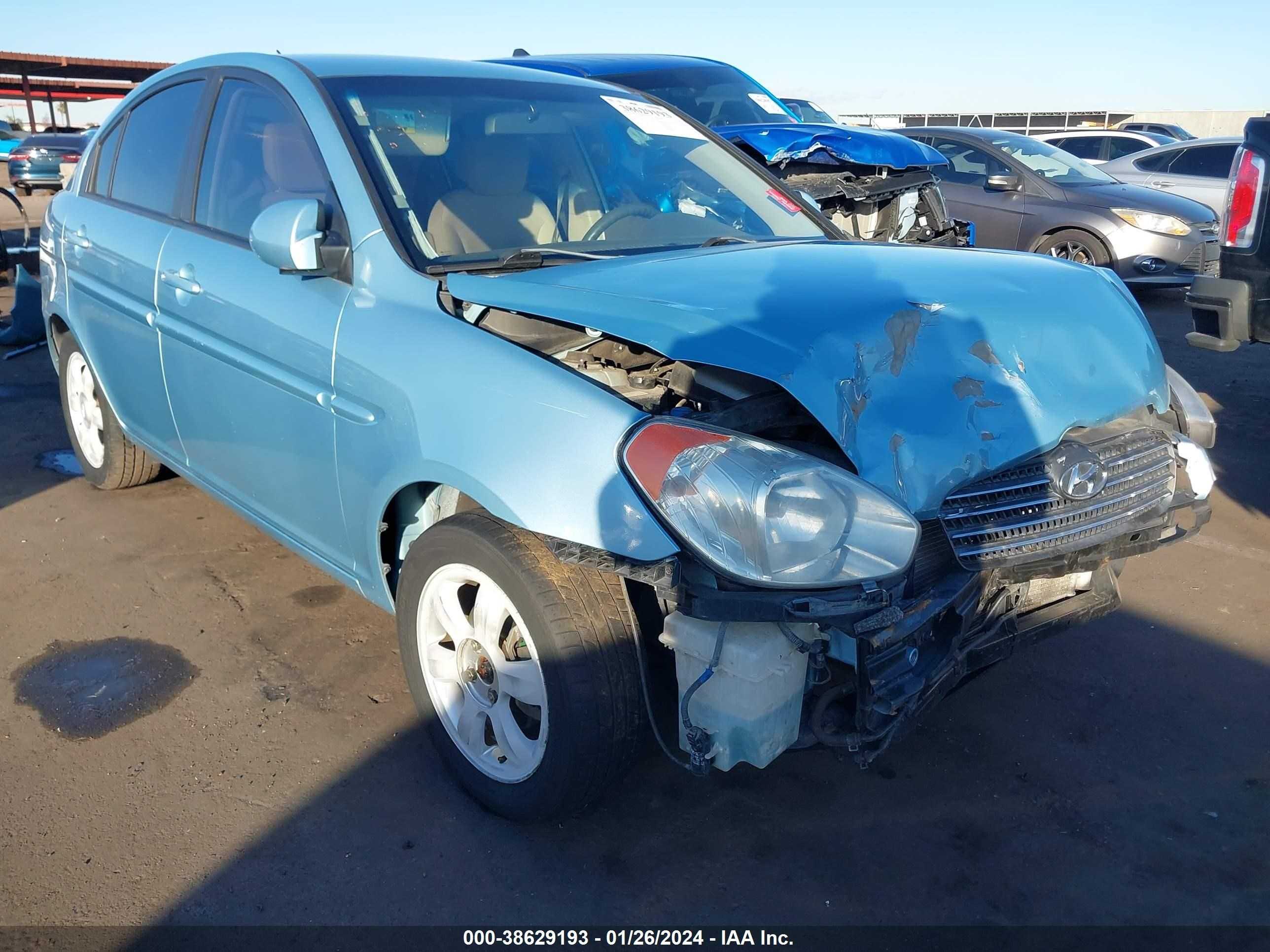 HYUNDAI ACCENT 2006 kmhcn46c46u045253