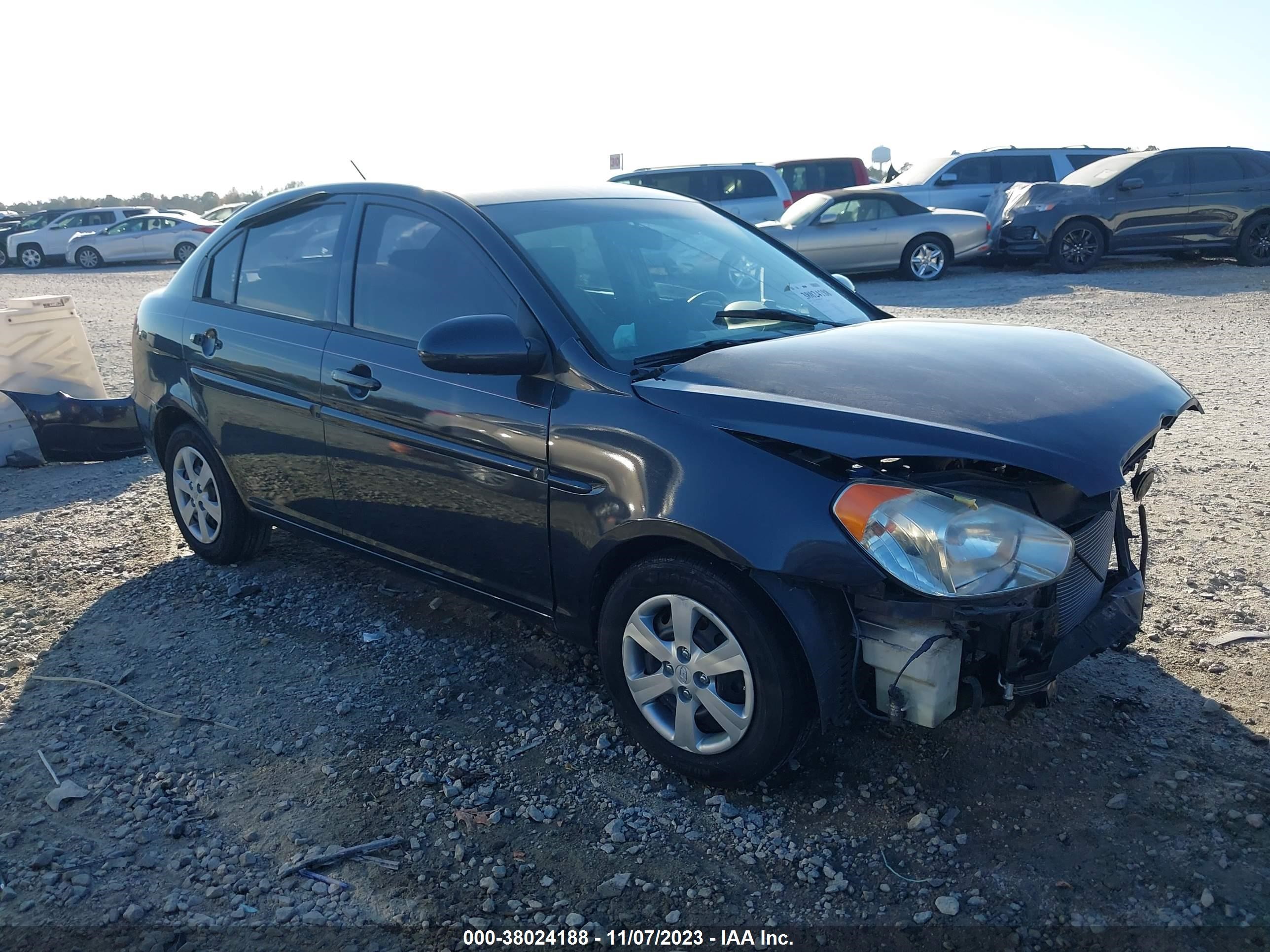 HYUNDAI ACCENT 2009 kmhcn46c49u362311