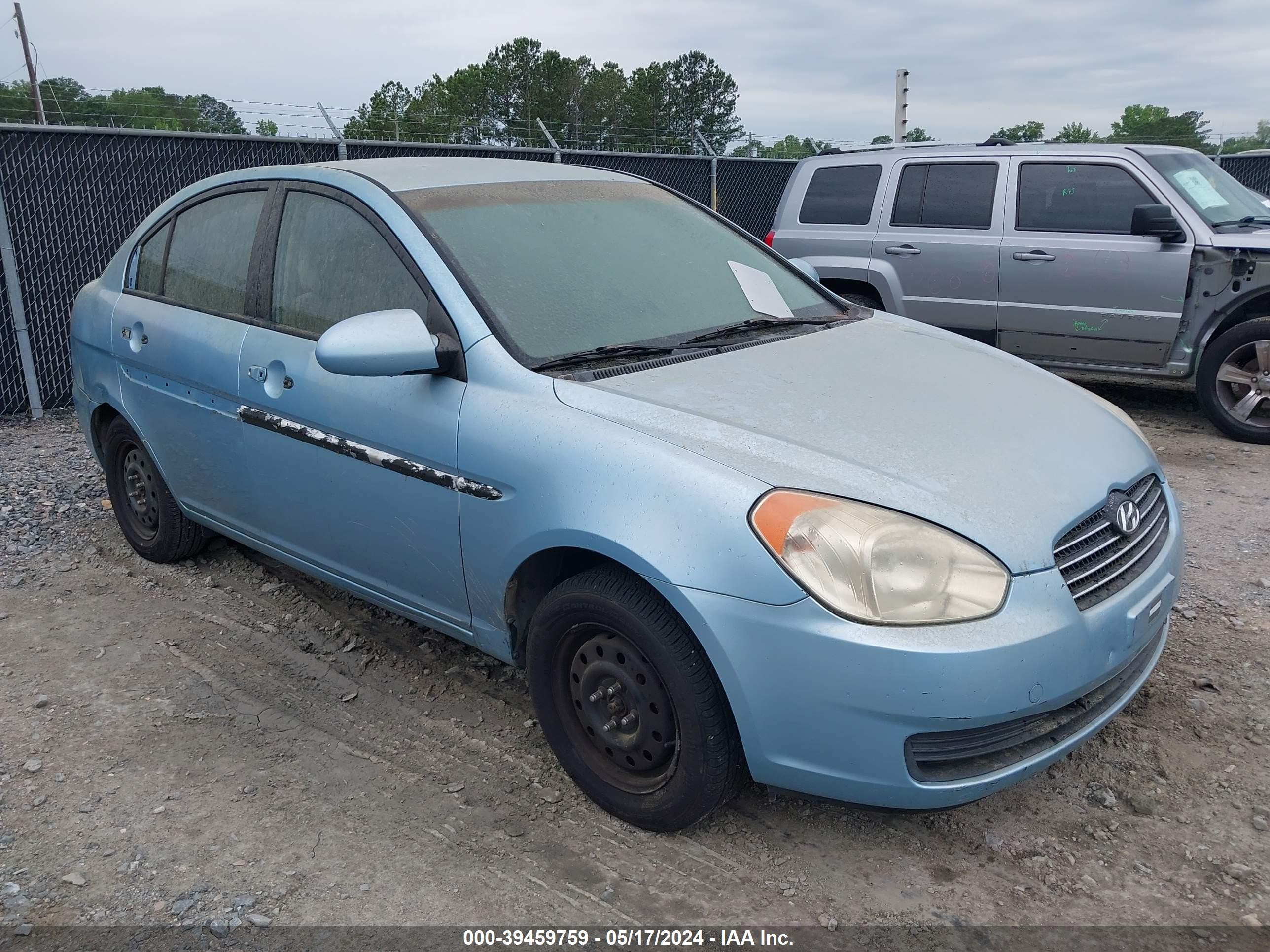 HYUNDAI ACCENT 2006 kmhcn46c66u013064