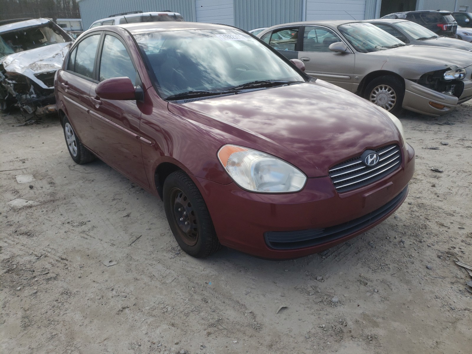 HYUNDAI ACCENT GLS 2008 kmhcn46c68u194878