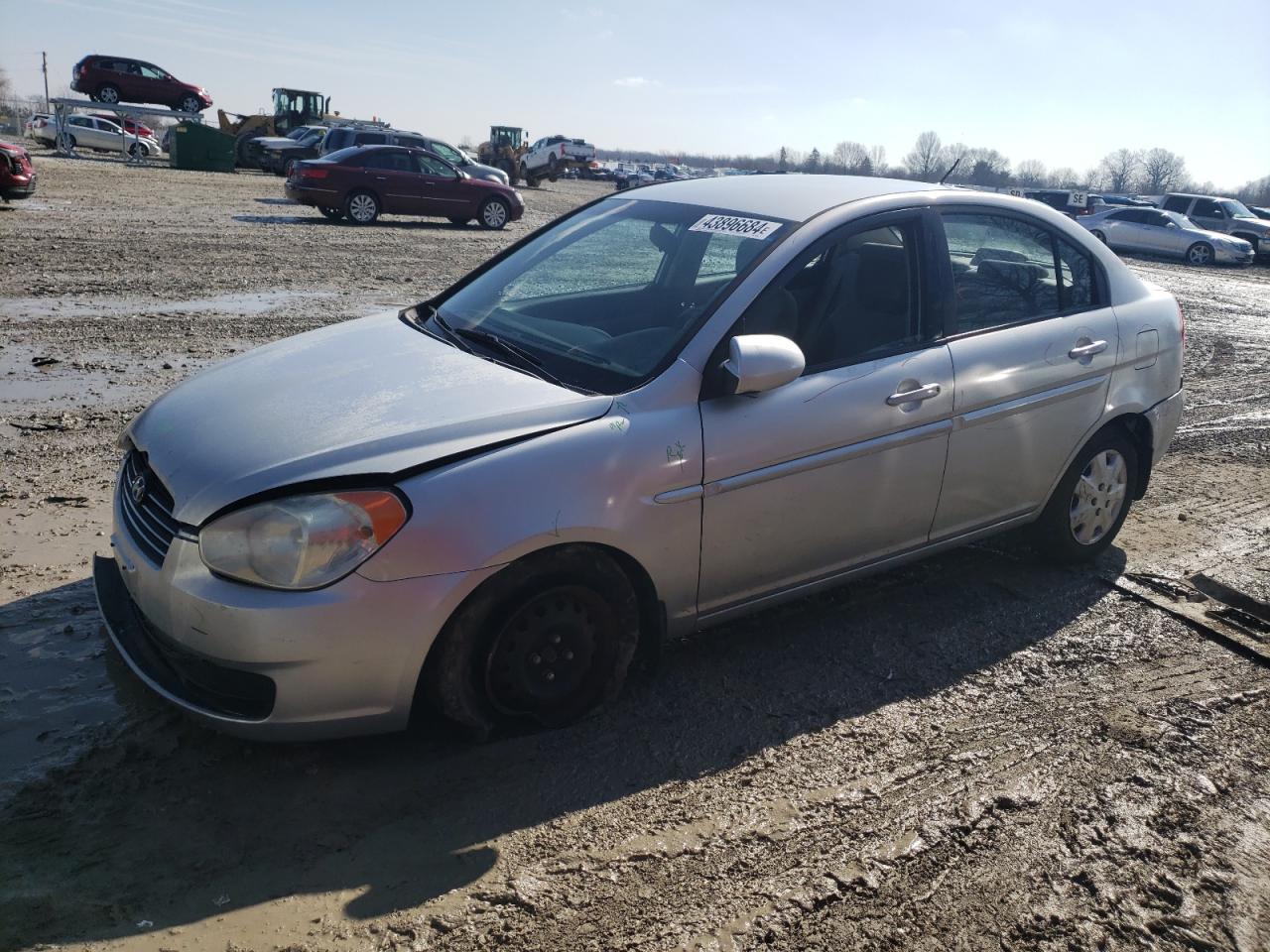 HYUNDAI ACCENT 2008 kmhcn46c68u204504