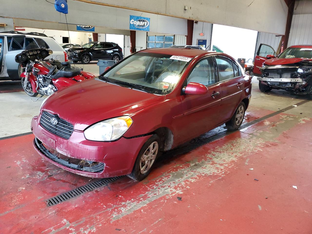 HYUNDAI ACCENT 2009 kmhcn46c69u320402