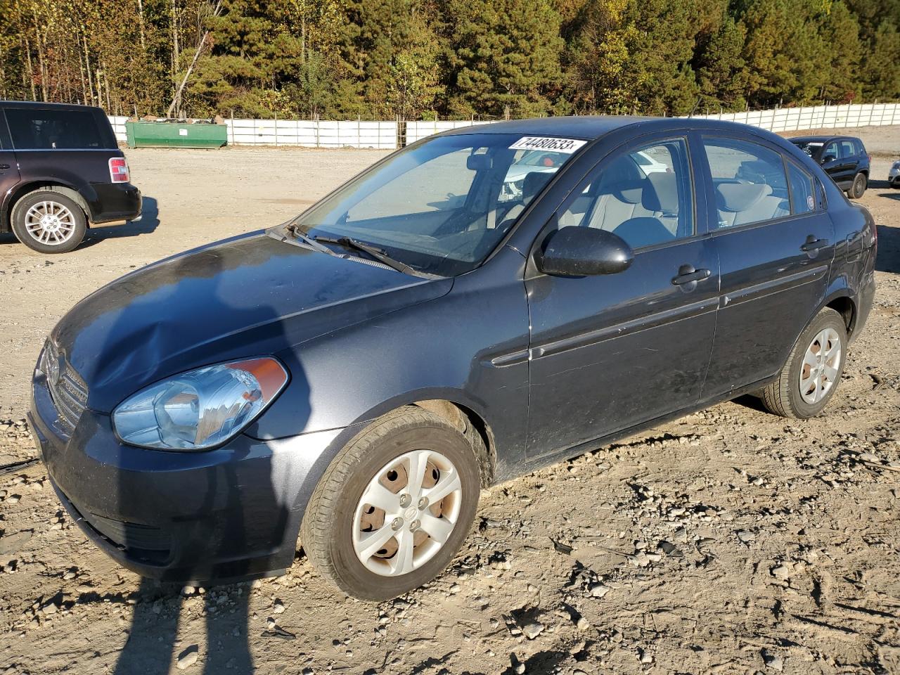 HYUNDAI ACCENT 2008 kmhcn46c78u242887