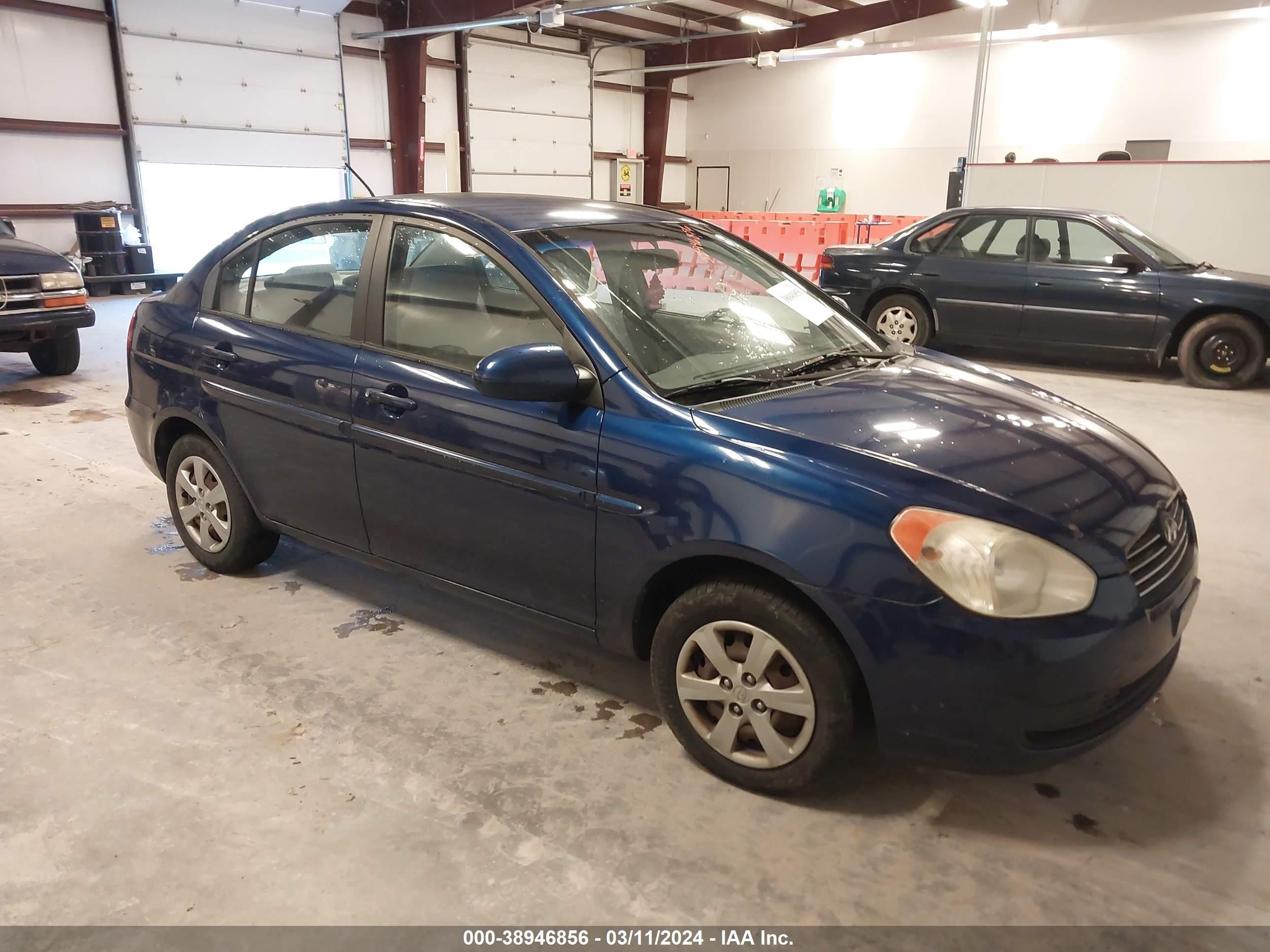 HYUNDAI ACCENT 2008 kmhcn46c78u259852