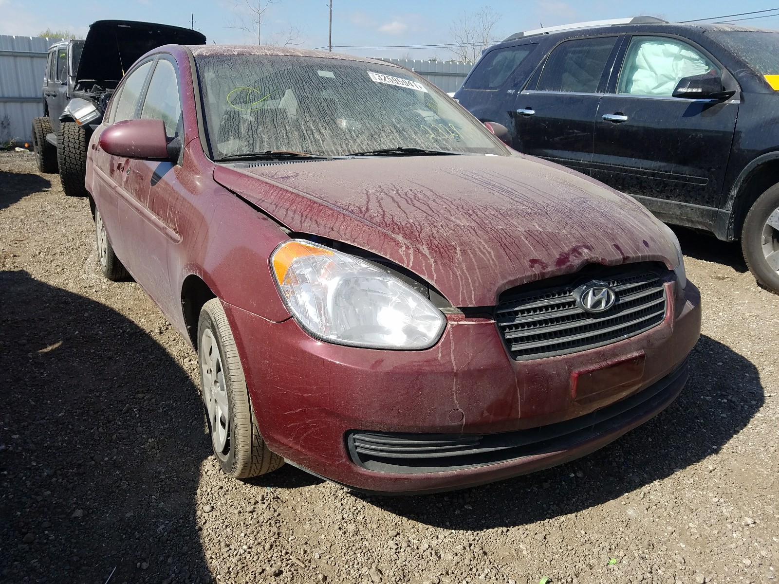 HYUNDAI ACCENT GLS 2008 kmhcn46c98u232930