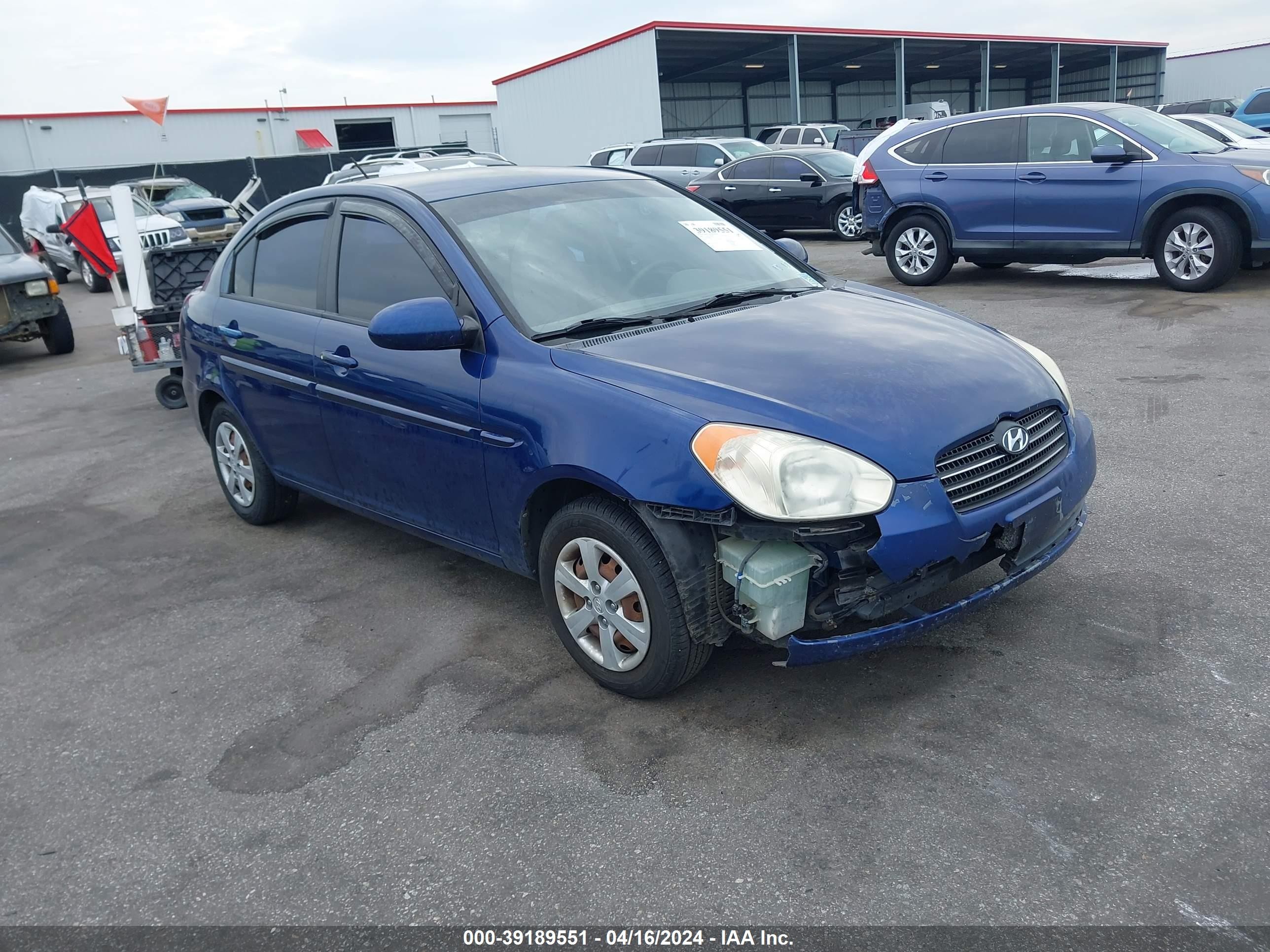 HYUNDAI ACCENT 2009 kmhcn46c99u324234