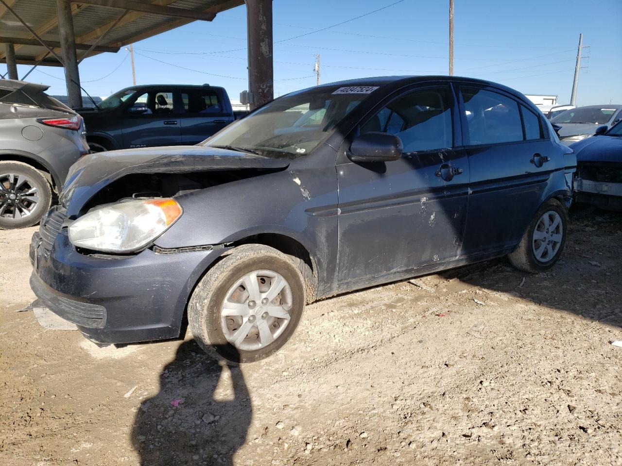 HYUNDAI ACCENT 2011 kmhcn4ac1bu593115