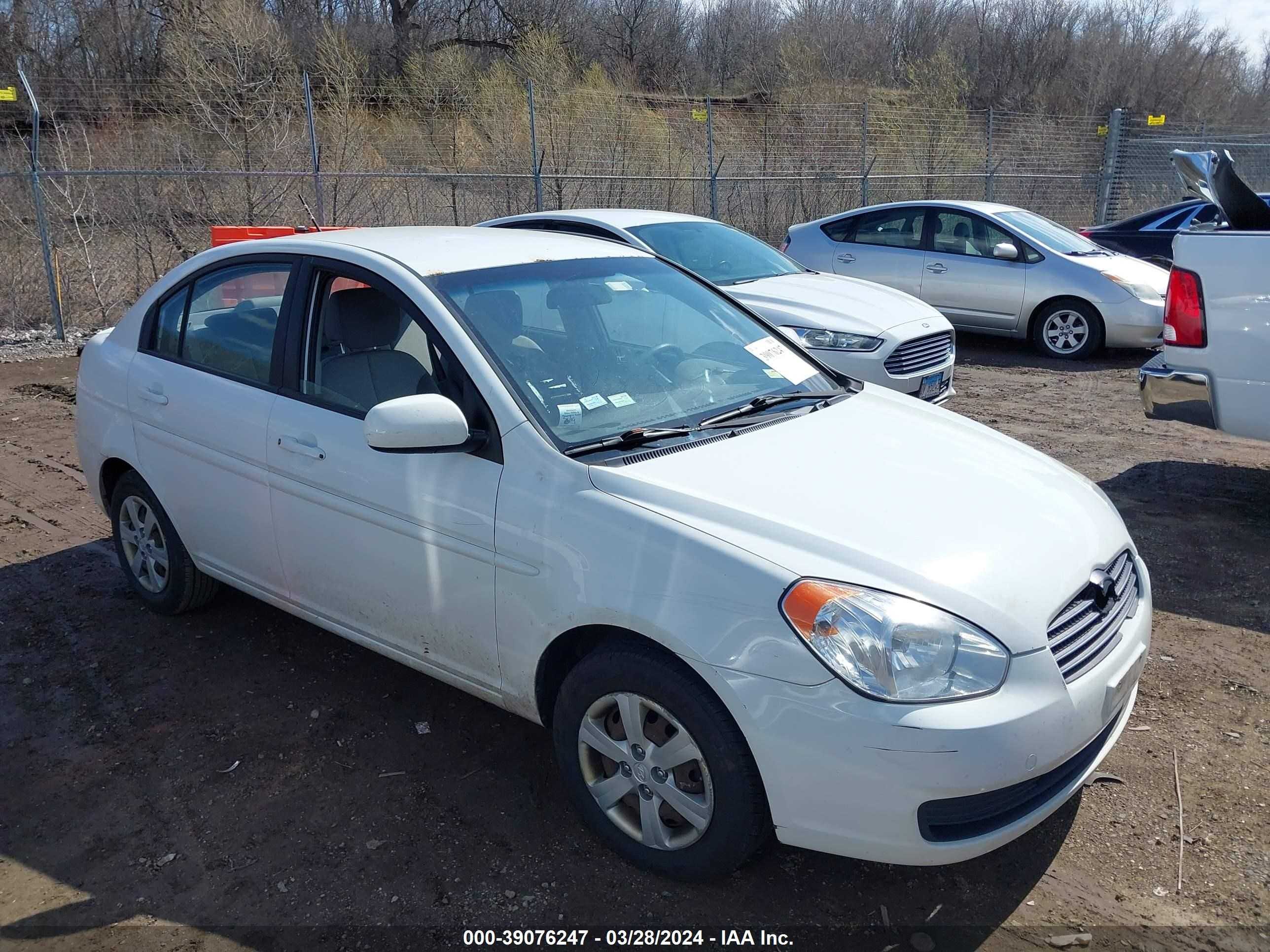 HYUNDAI ACCENT 2010 kmhcn4ac2au491806