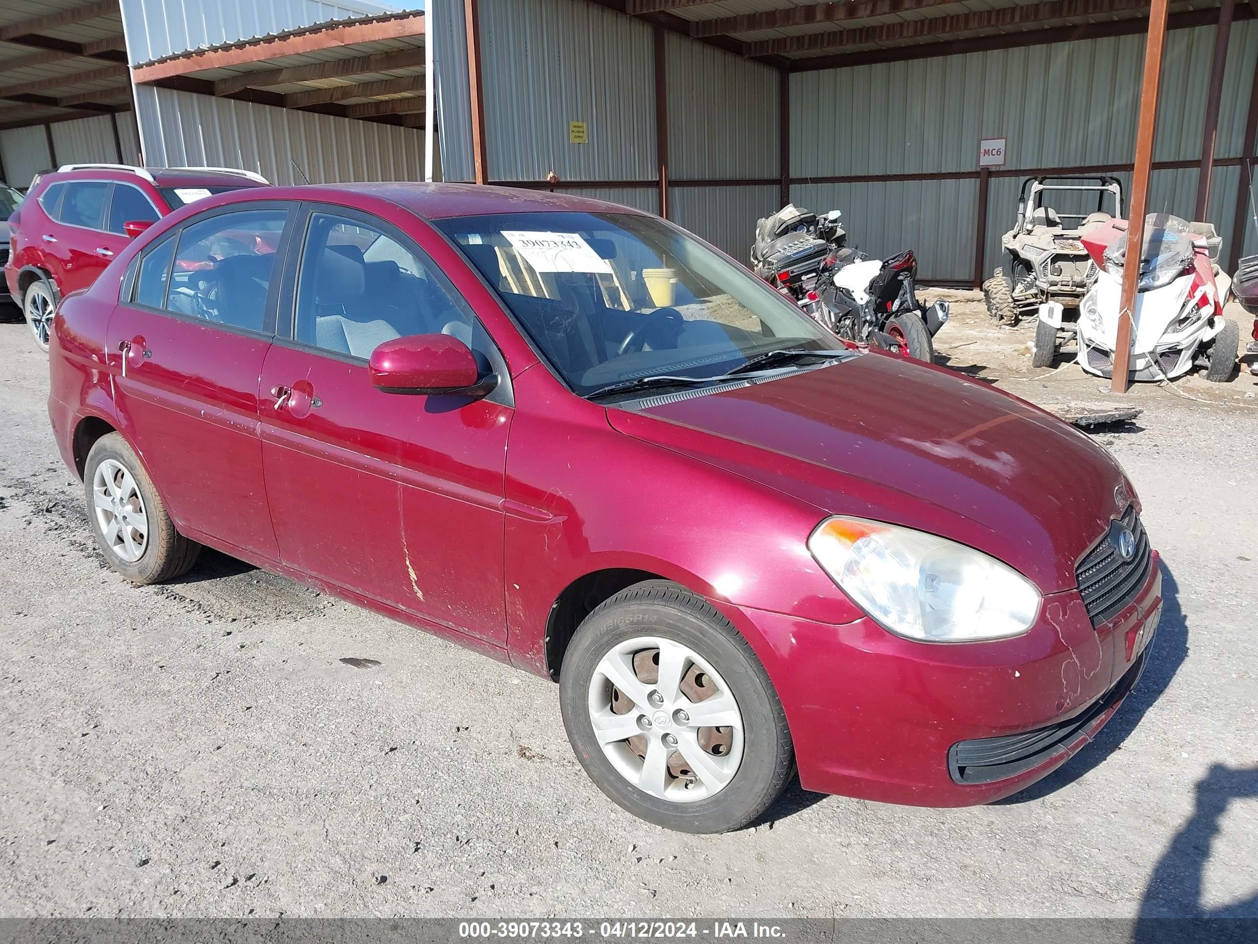 HYUNDAI ACCENT 2010 kmhcn4ac4au455941