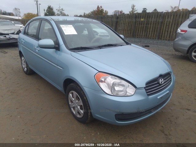 HYUNDAI ACCENT 2010 kmhcn4ac7au452127