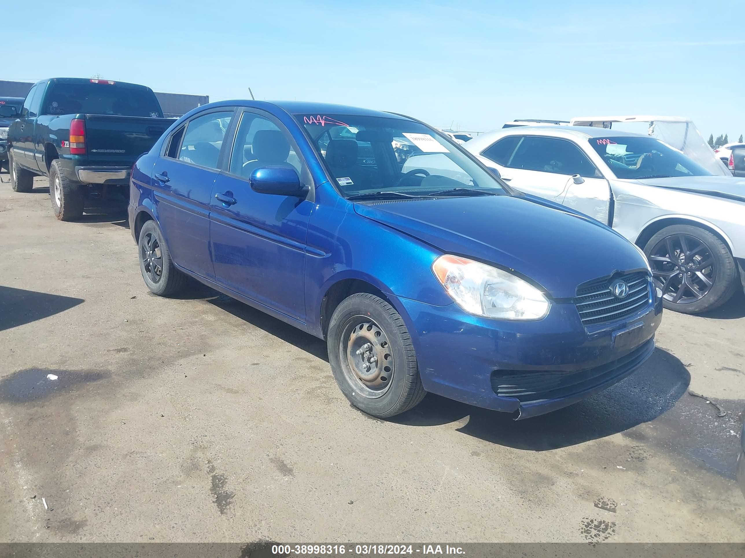 HYUNDAI ACCENT 2011 kmhcn4ac7bu607924