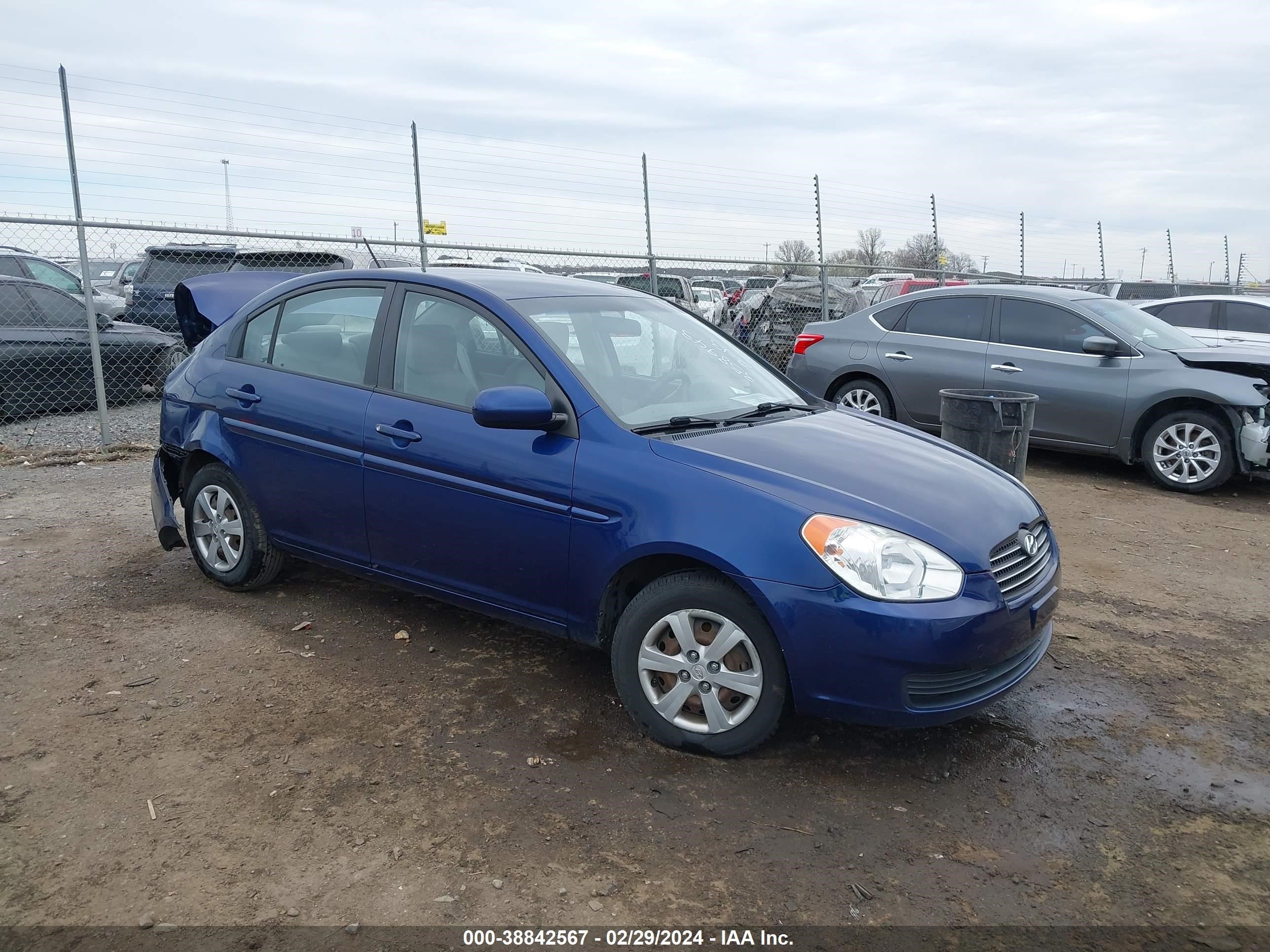 HYUNDAI ACCENT 2010 kmhcn4ac8au490482