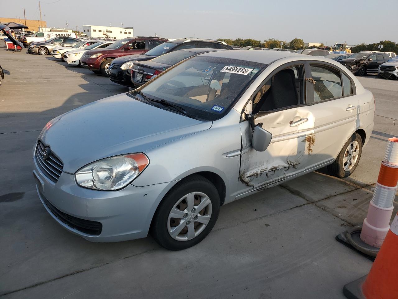 HYUNDAI ACCENT 2010 kmhcn4ac8au498629