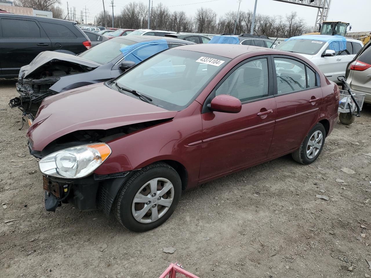 HYUNDAI ACCENT 2010 kmhcn4acxau414715