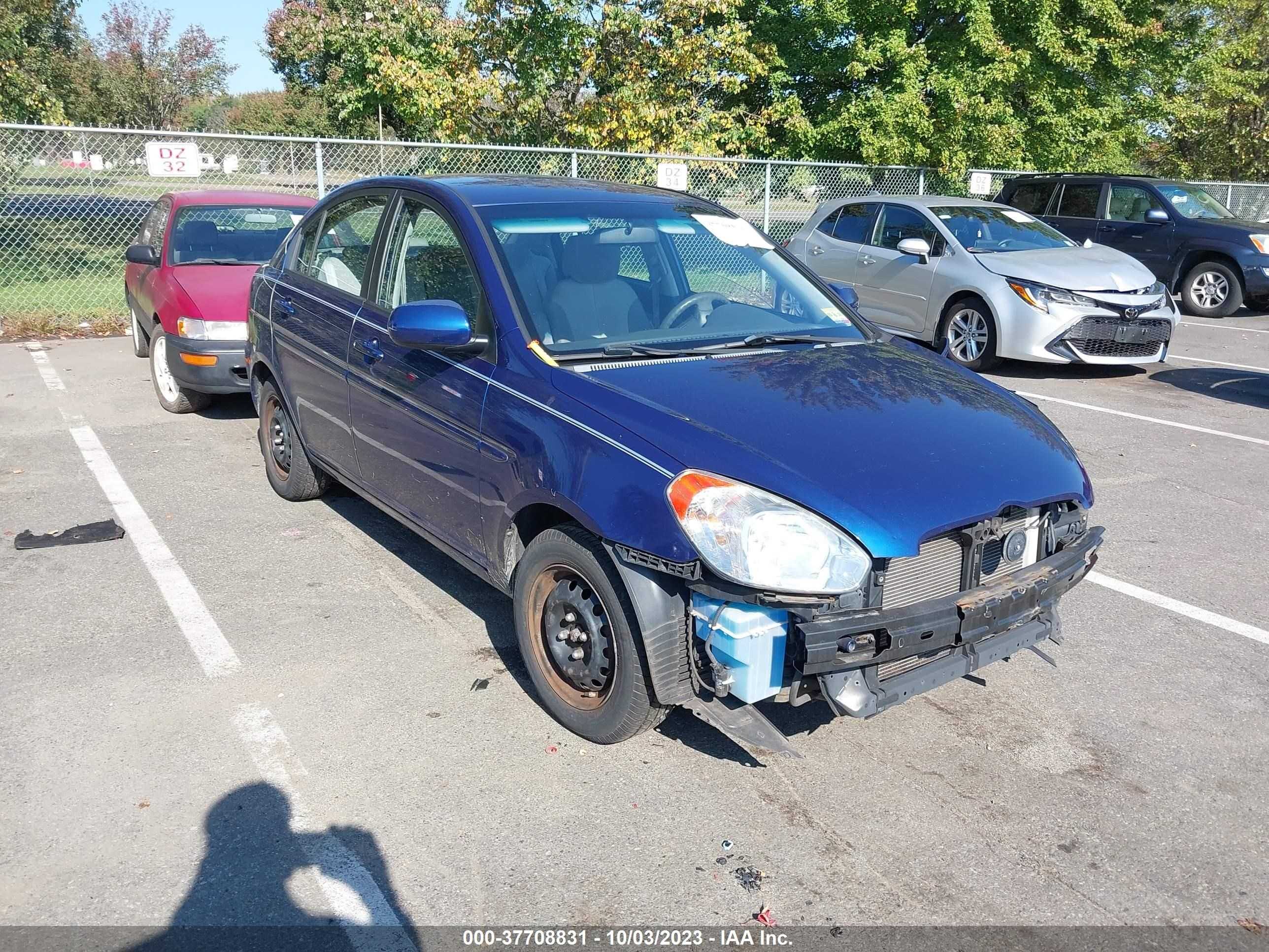 HYUNDAI ACCENT 2010 kmhcn4acxau504527