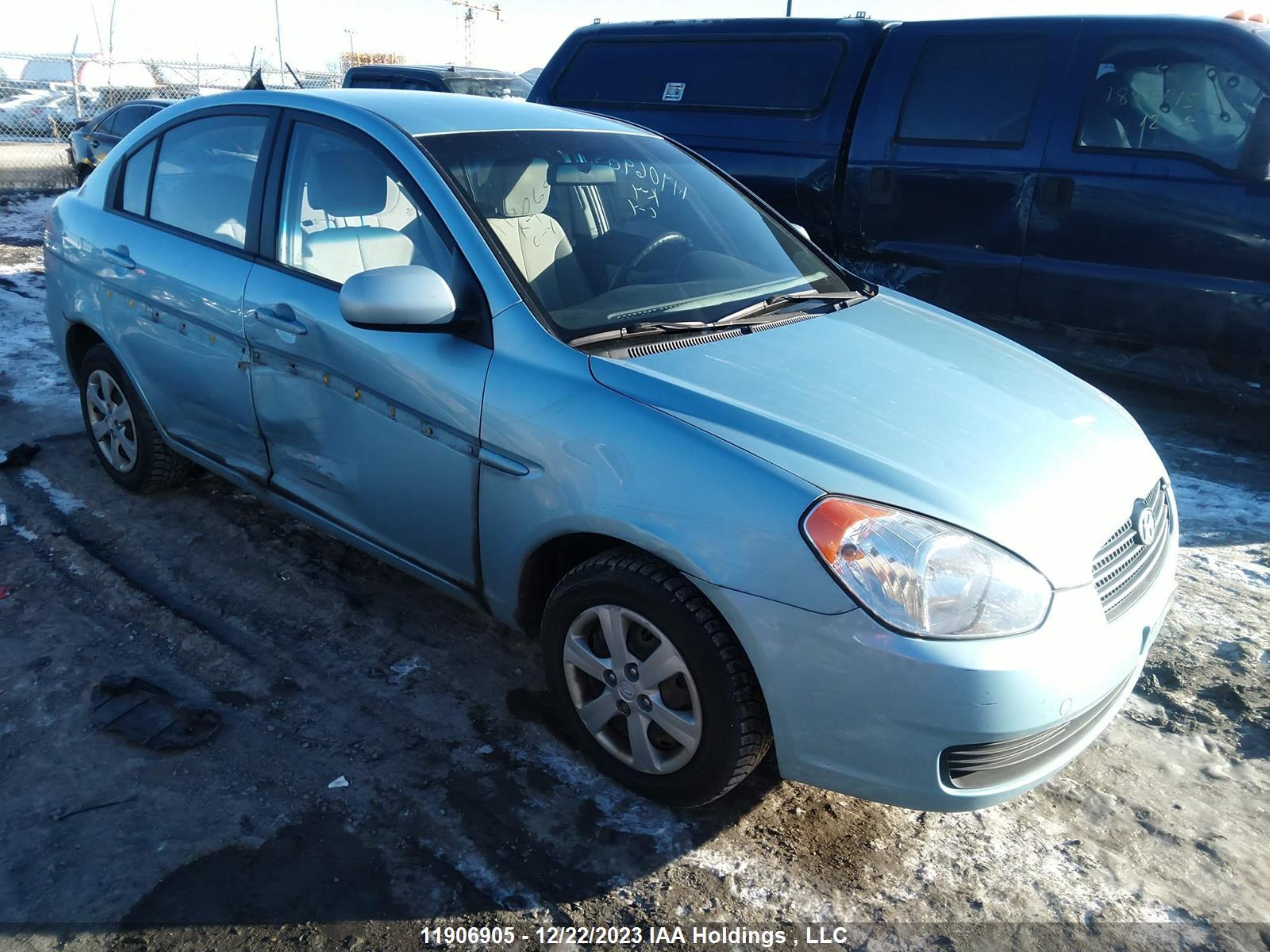 HYUNDAI ACCENT 2010 kmhcn4bc7au491010