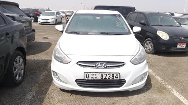 HYUNDAI ACCENT 2015 kmhct41b1fu854312