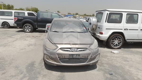 HYUNDAI ACCENT 2014 kmhct41b8eu600627